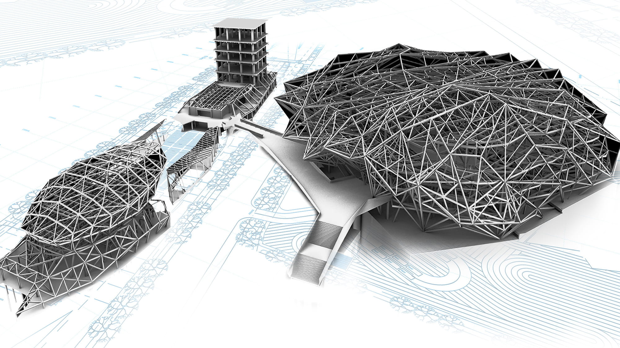 BIM Building Information Modelling Taipei Pop Music Center TPMC