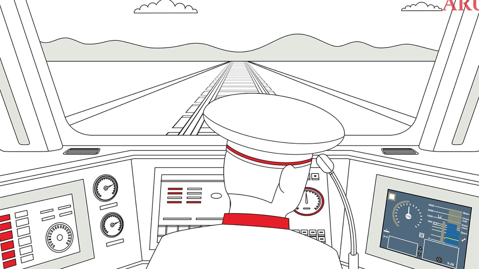 Rail signalling visualisation