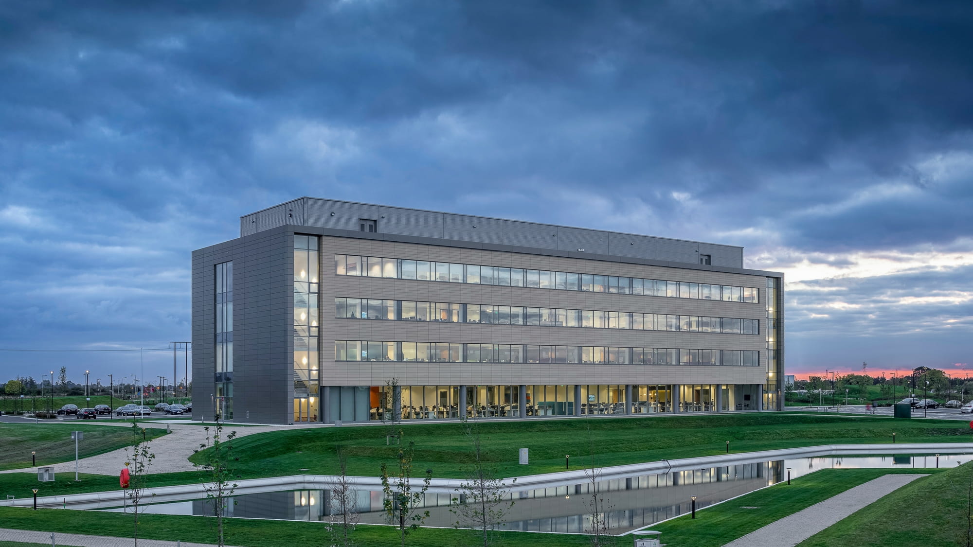 Exterior shot of Kerry Group's Global Technology and Innovation Centre