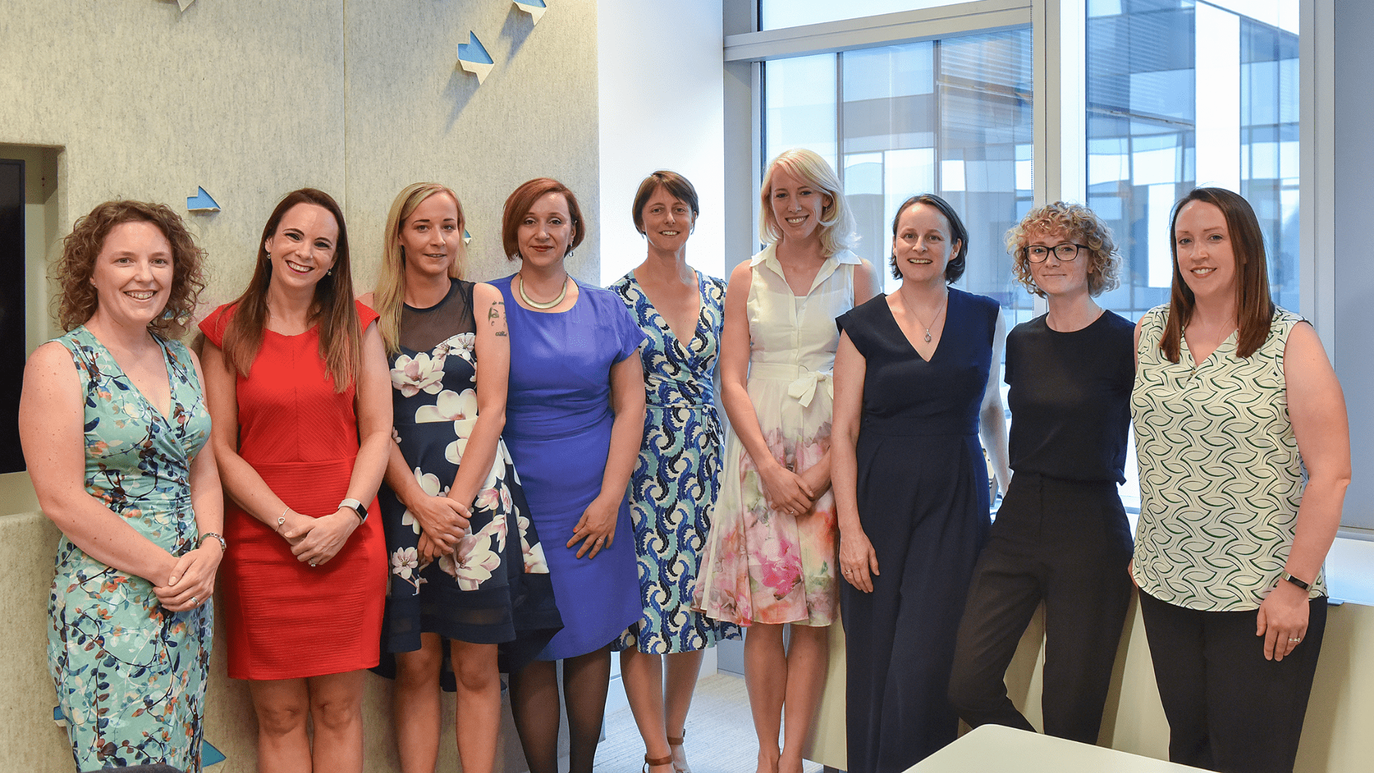 image of nine female engineers listed 