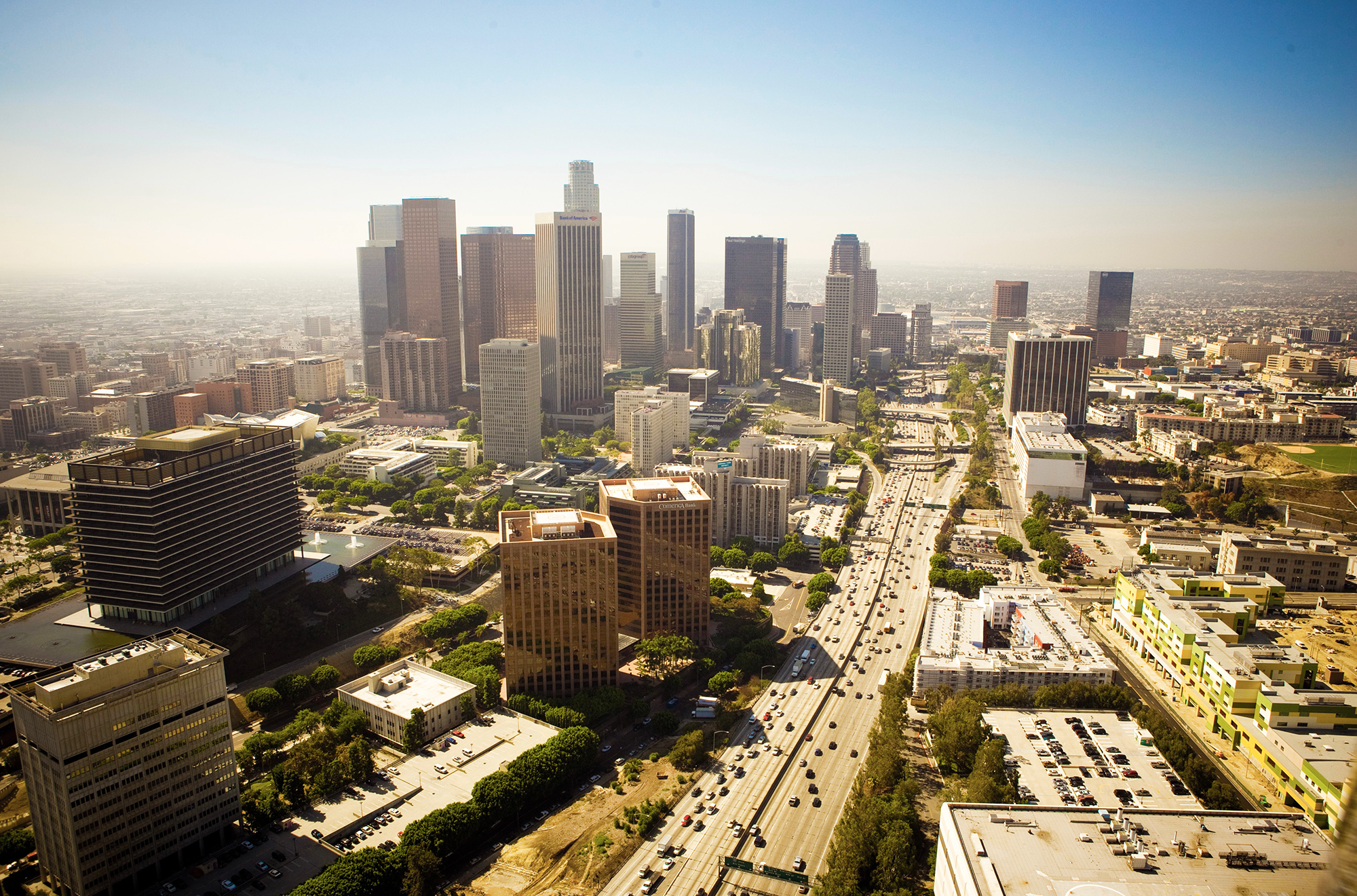 Los Angeles city view