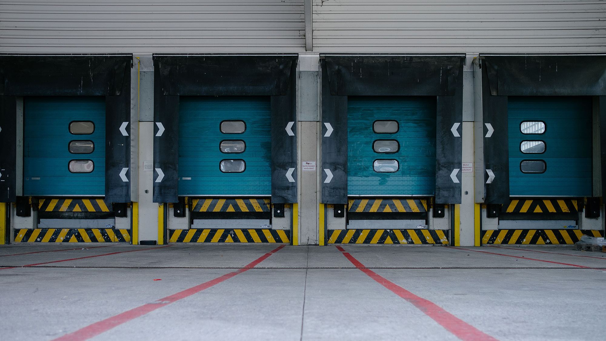 Loading dock doors