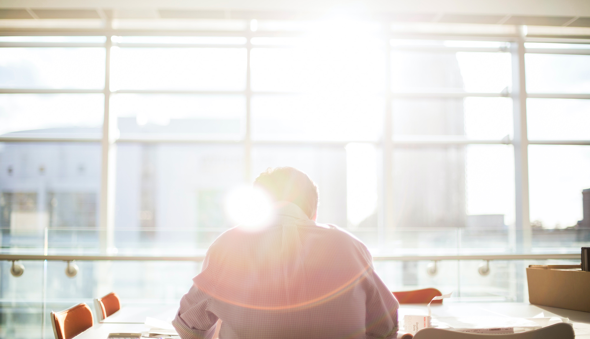 Sunny desk