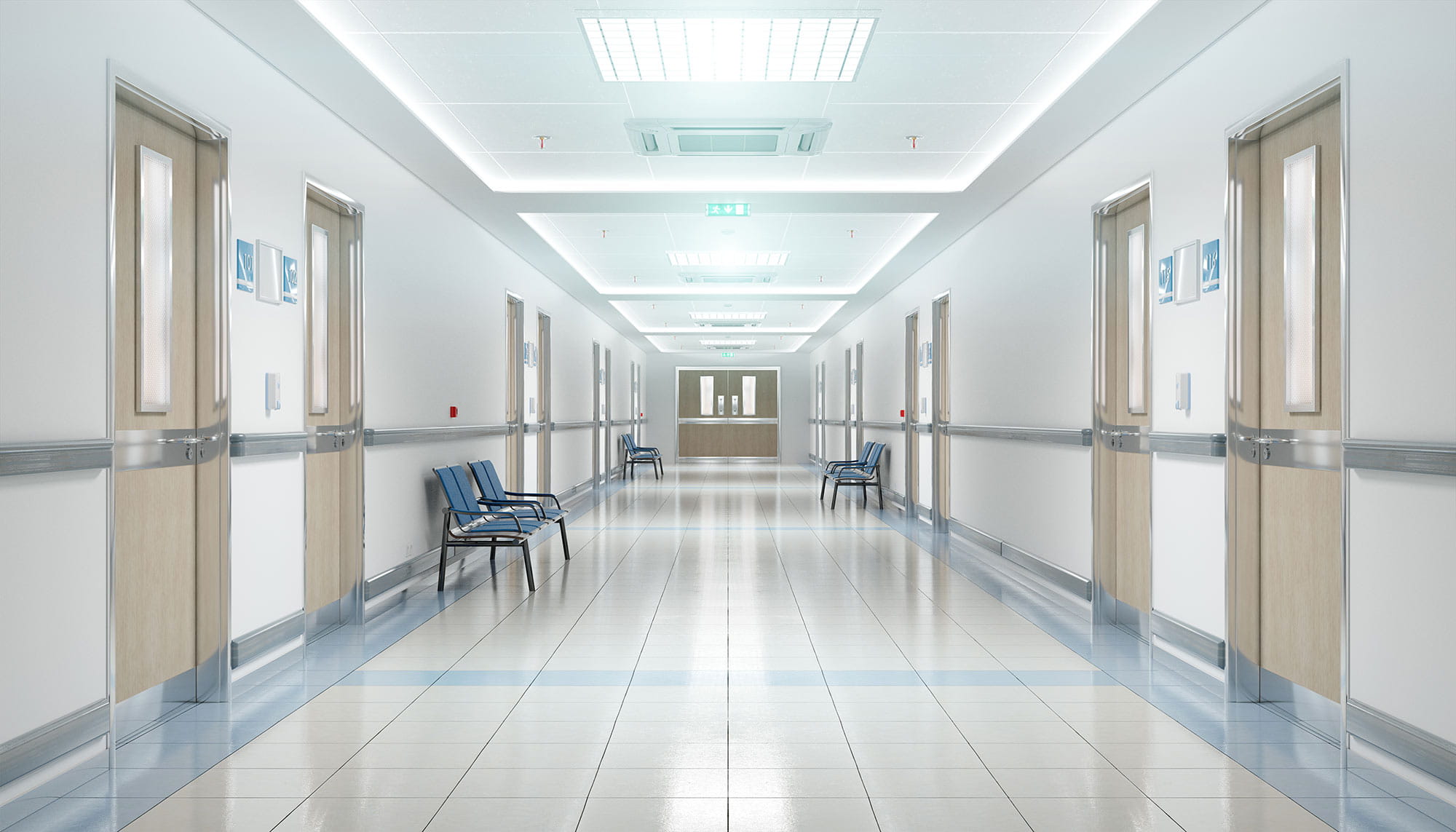 Hospital corridor