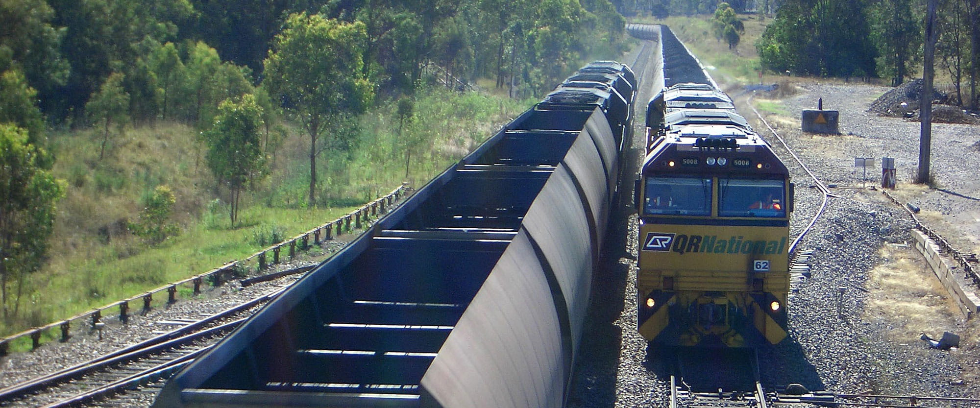 Rail freigh train, Maitland to Branxton