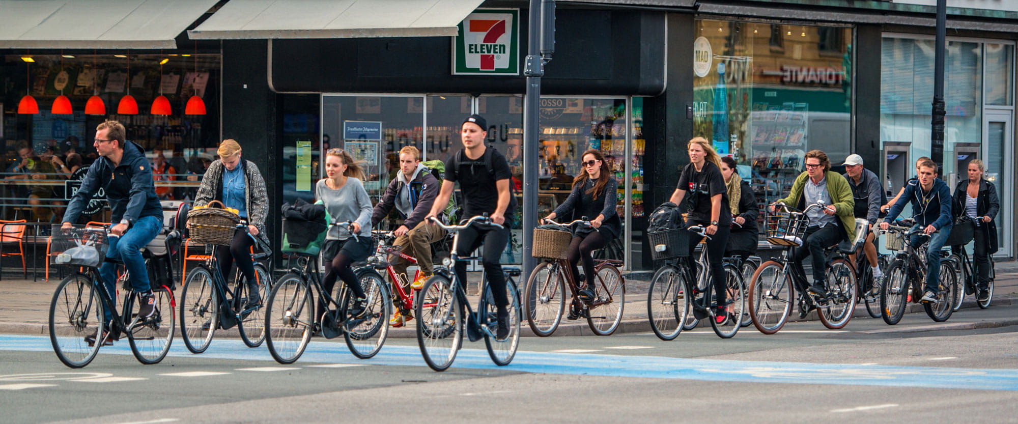 Cyclists in Copenhagen