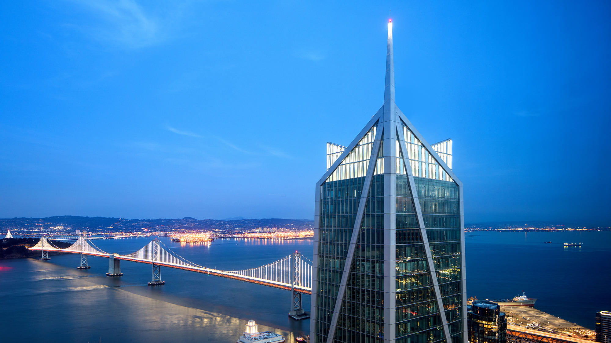 181 Fremont at night