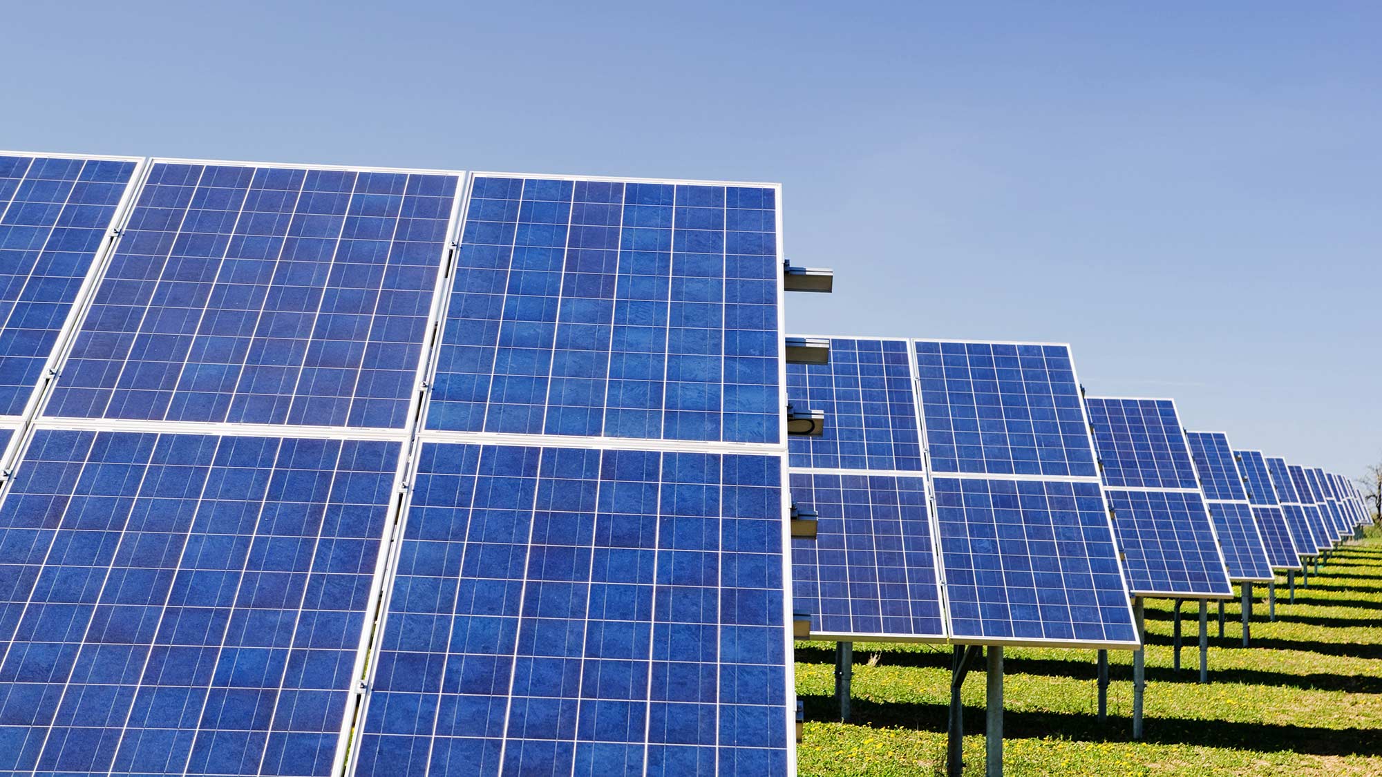 Solar panels. Credit: Zbynek Burival