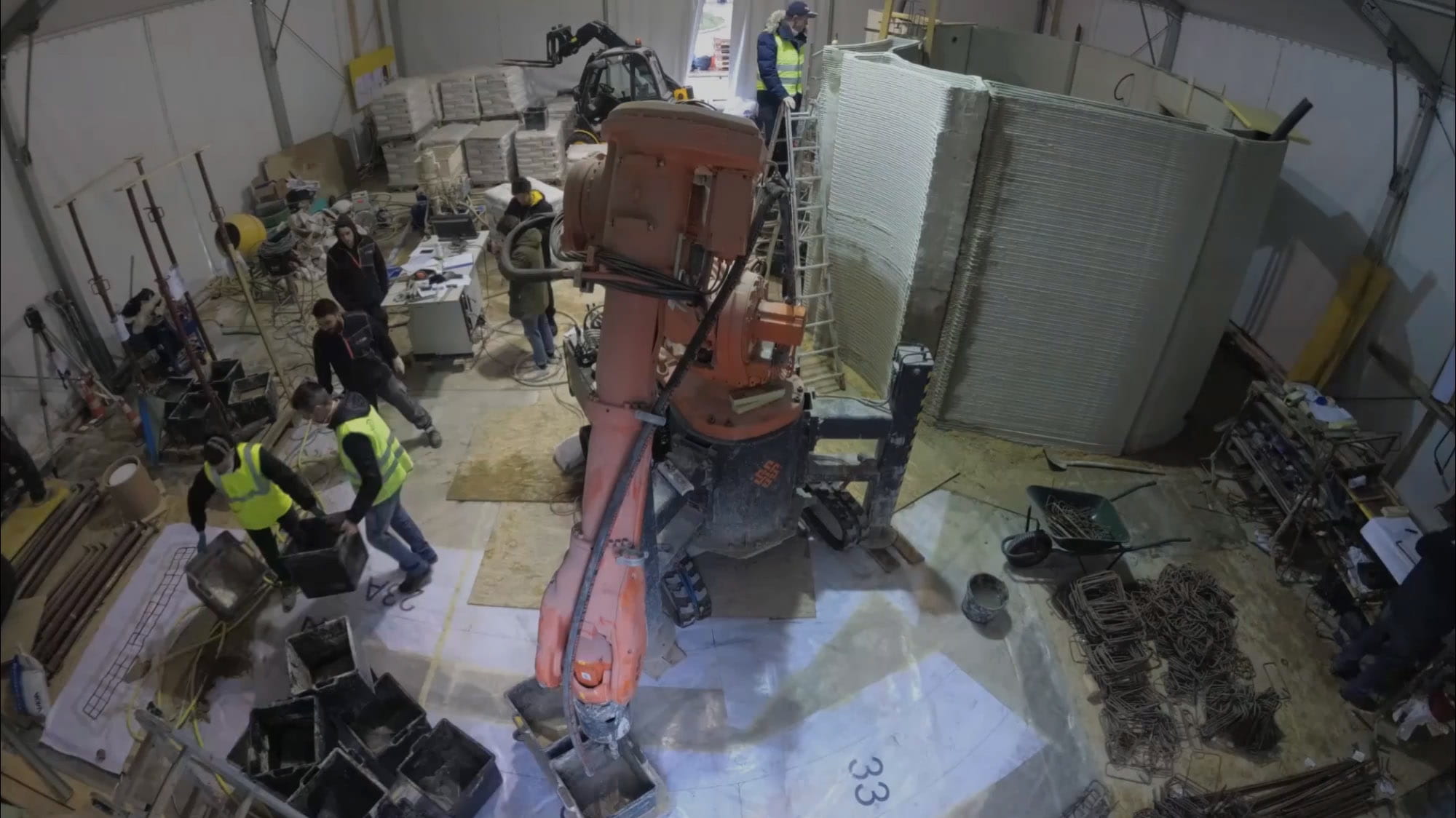 3D printed house