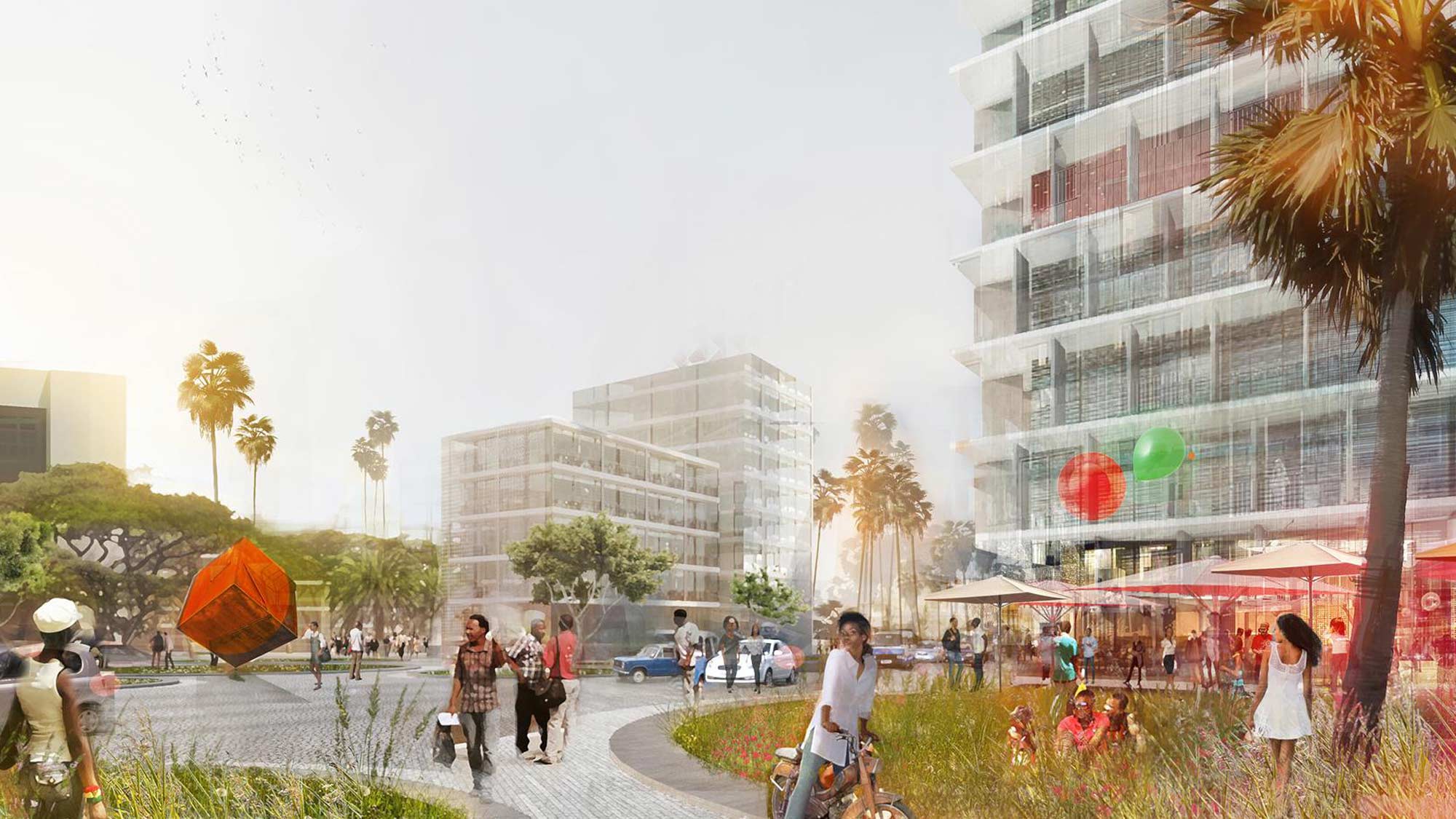 Render of Addis Ababa project. Credit: Arup.