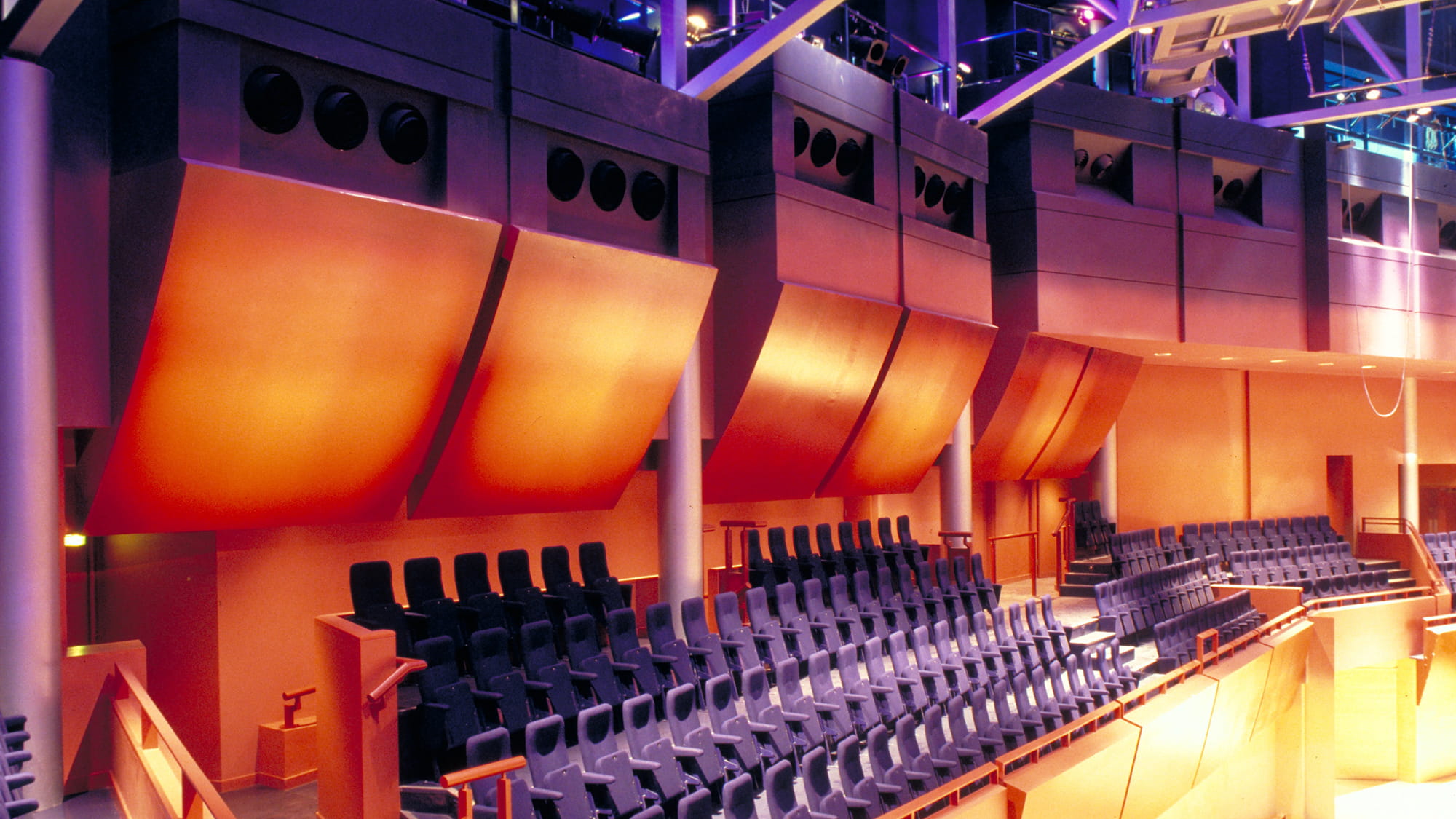 View of the Anvil acoustic panels