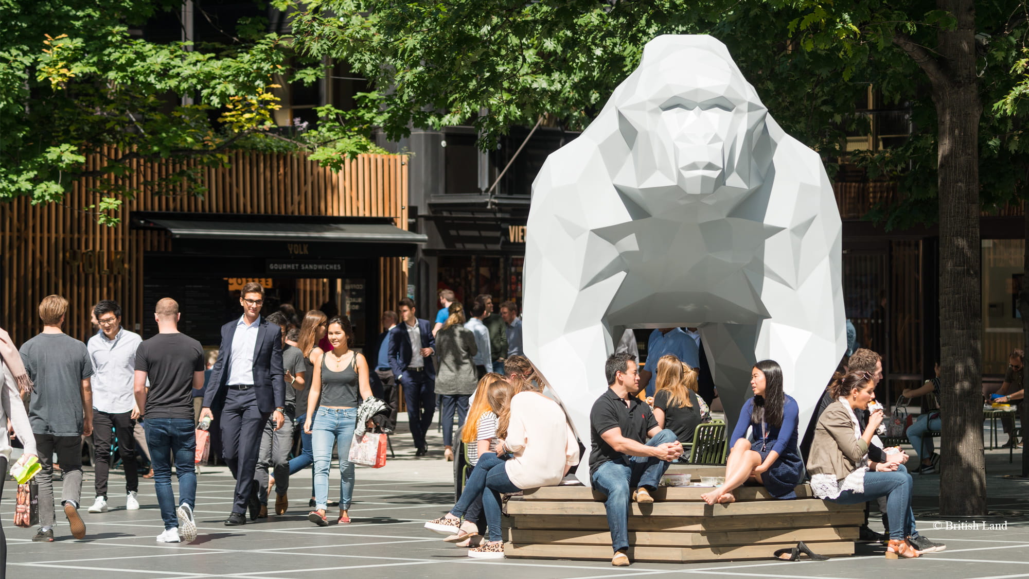 Broadgate Placemaking Strategy. Credit: British Land