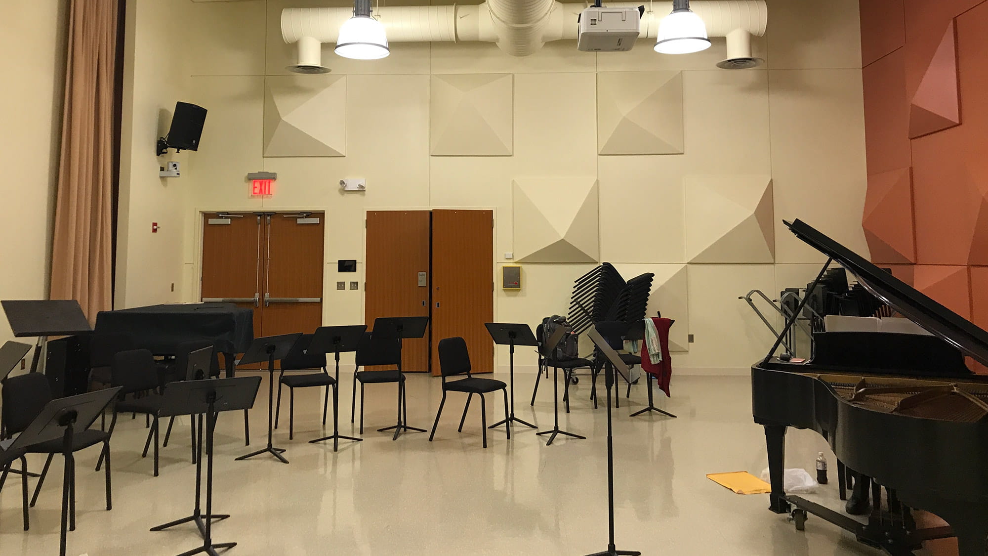 BCPAC rehearsal room