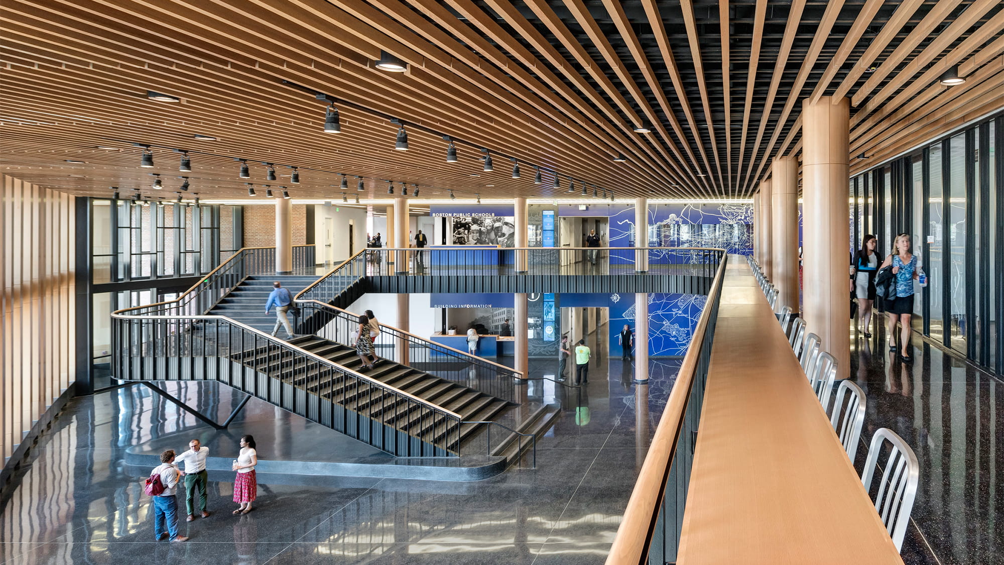 Interior of the Bruce C. Bolling Municipal Building