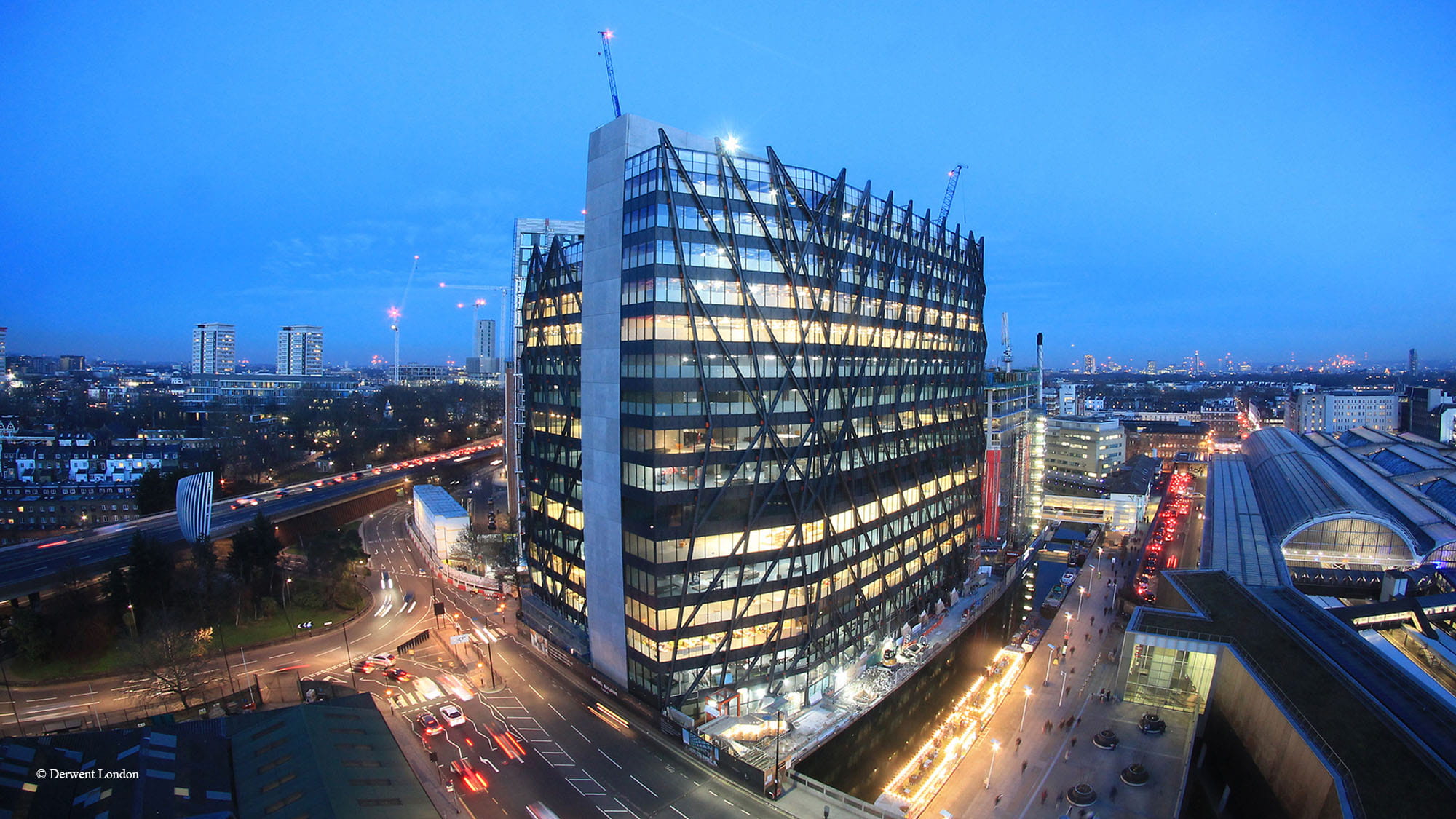 Brunel Building. Credit: Derwent London