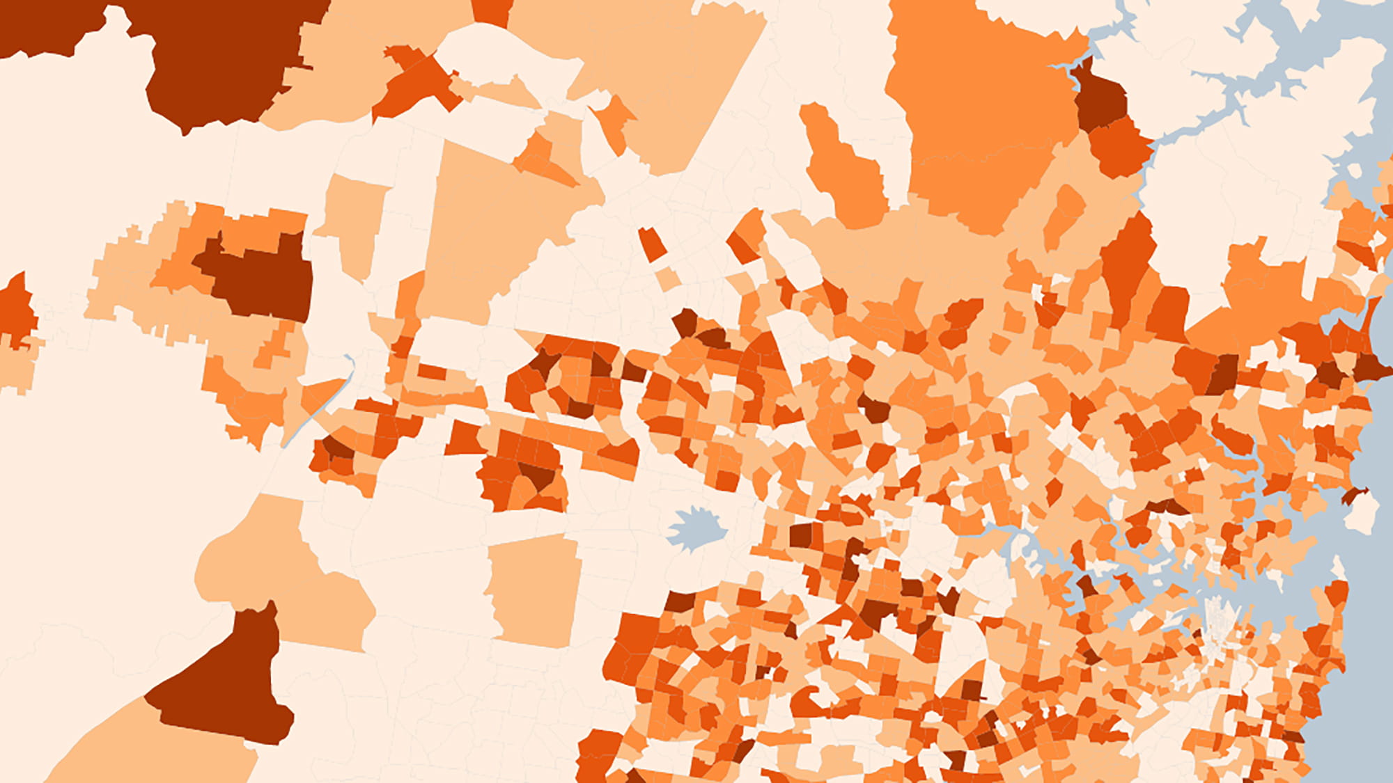 Map of NSW
