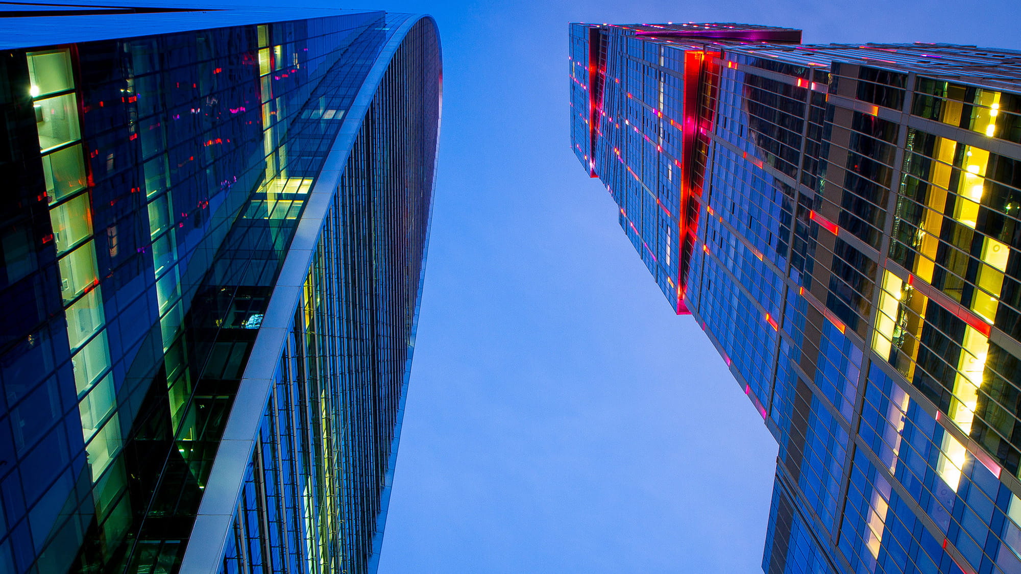 Front view of Capital City Towers. Credit: Mark Bennett