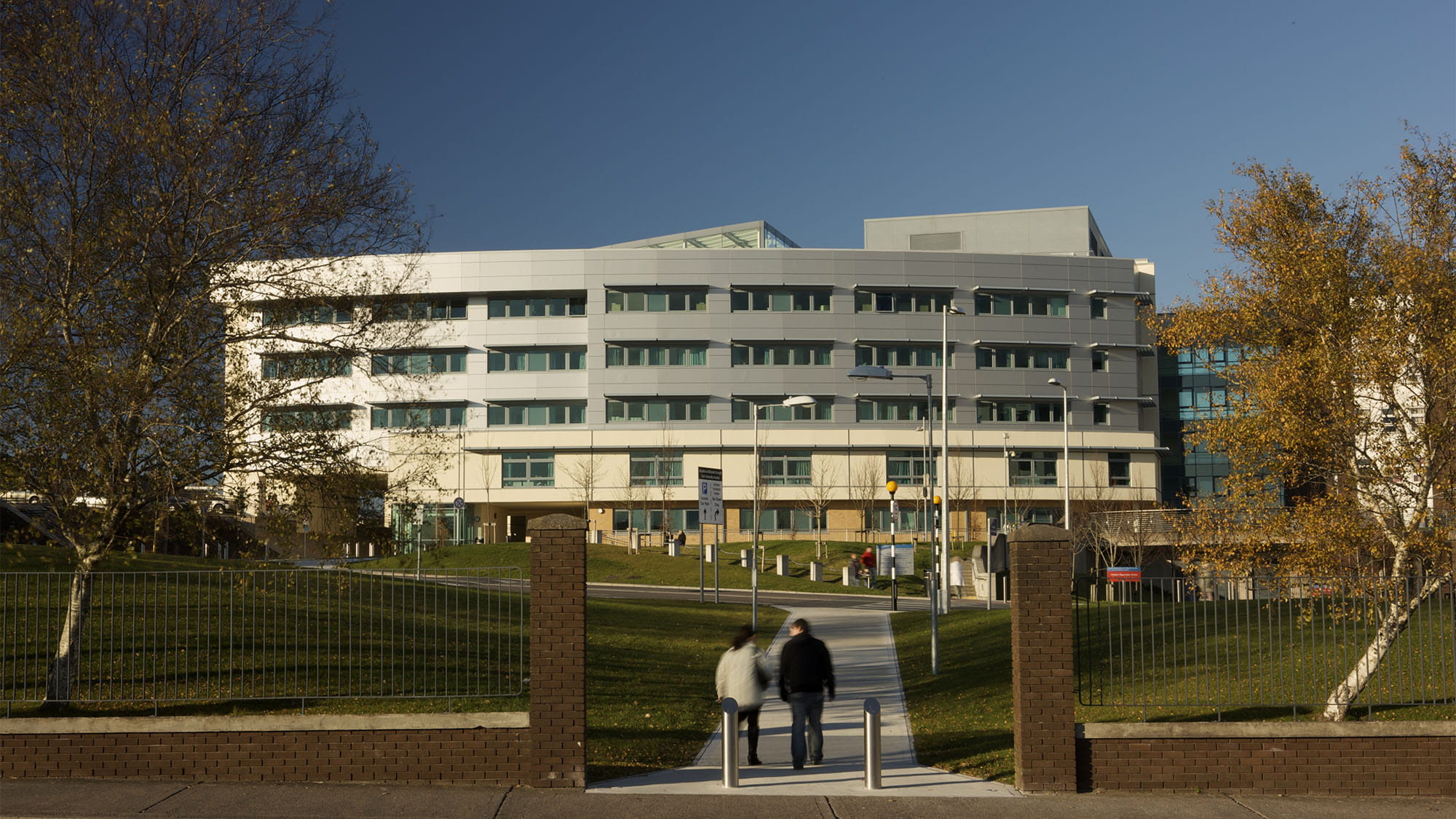 The exterior of the Cardiac Renal centre at Cork University Hospital. Photo: F22 photography