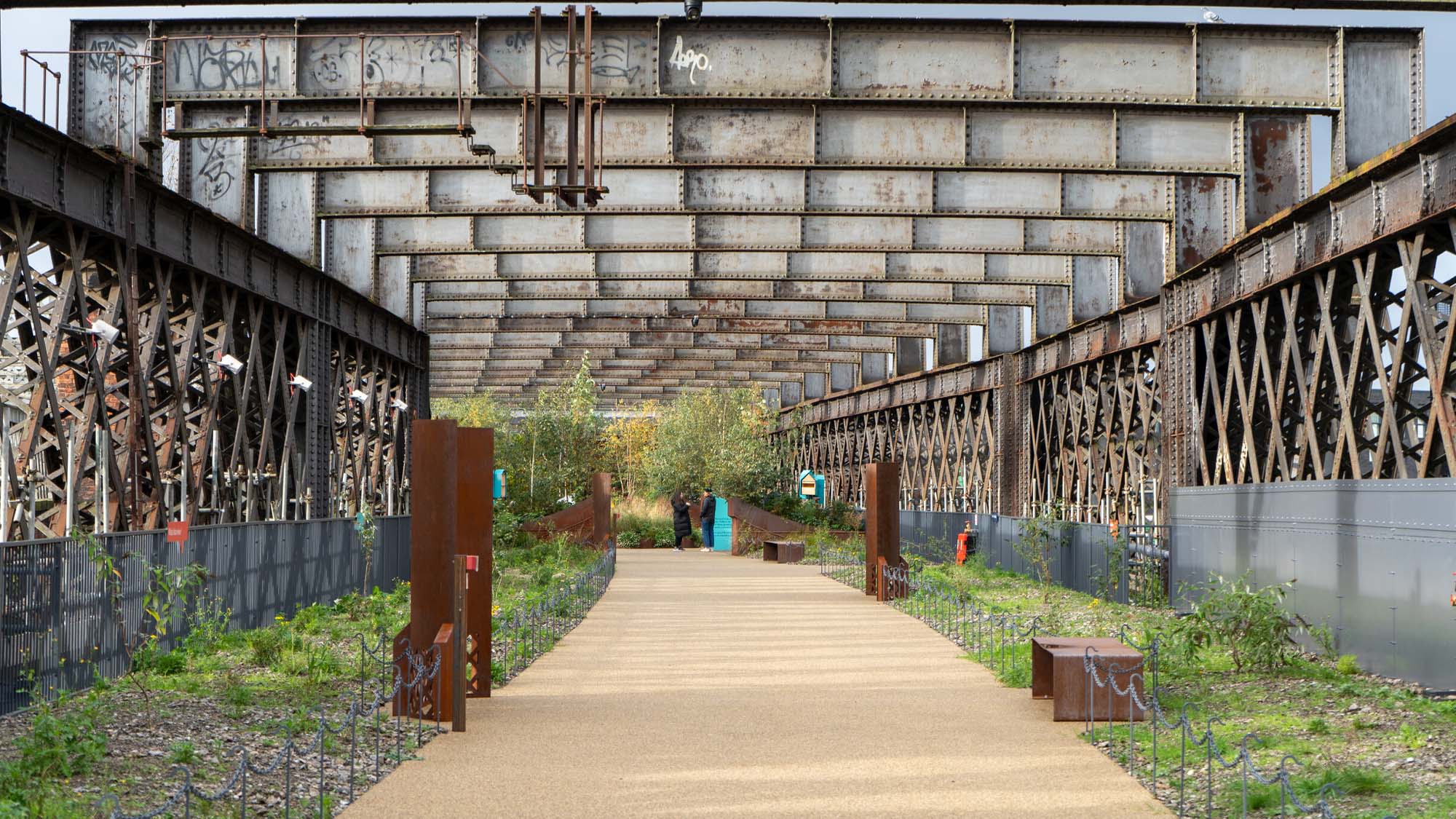 Castlefield Viaduct. Credit Fran Katerbaum, Arup