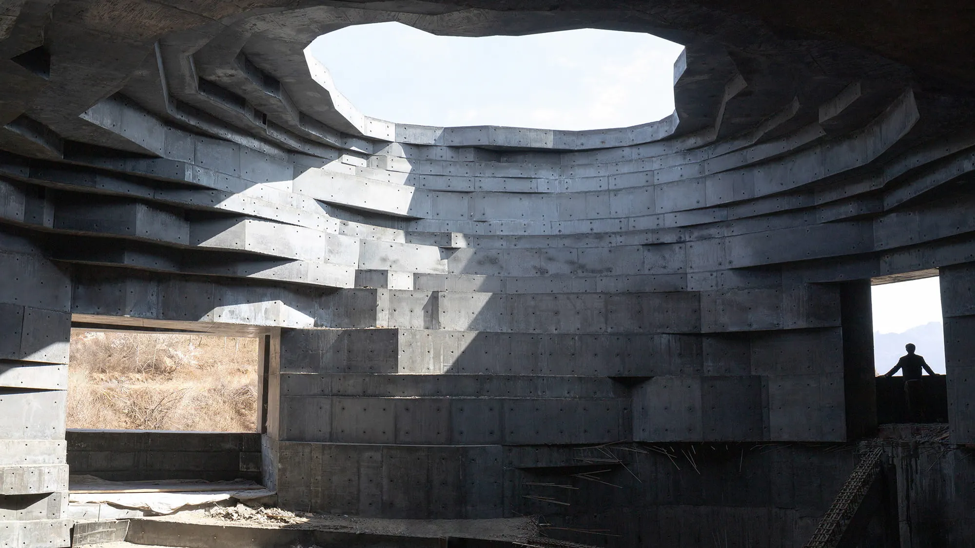 Interior view of Chapel of Sound ?Zaiyestudio