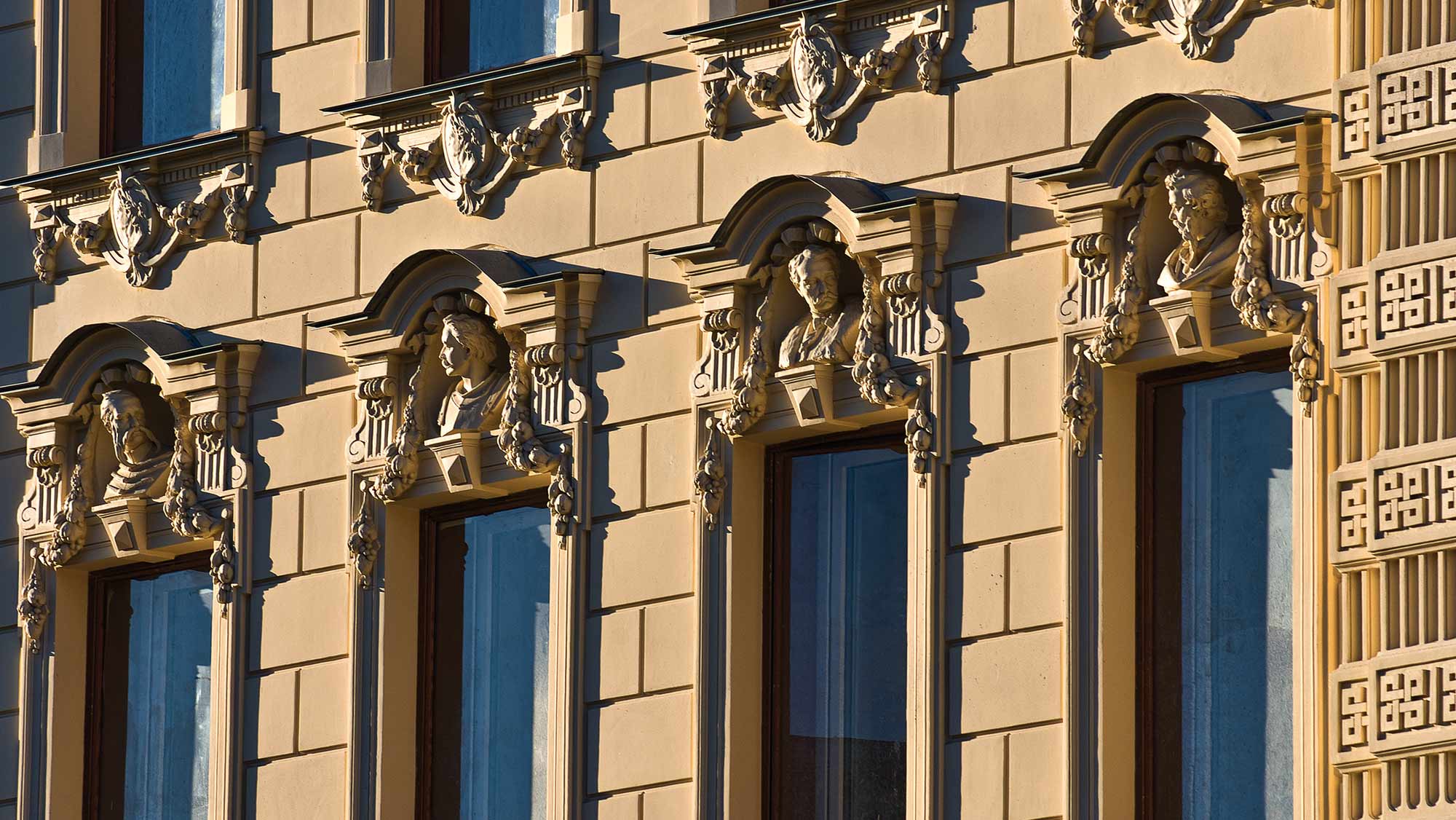 Front view of Corinthia Nveskij Palace Hotel. Credit: Daniel Cilia