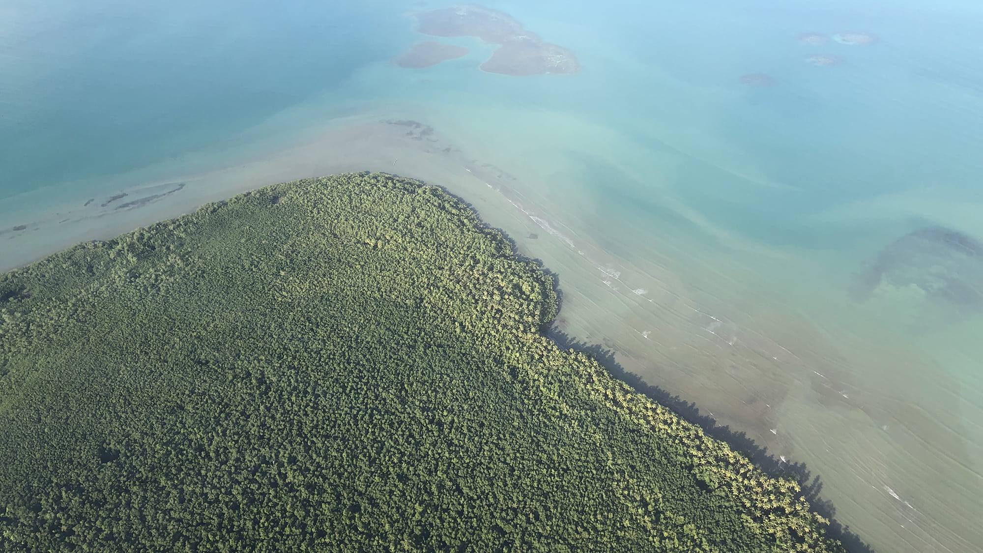 Dominican republic coastline 