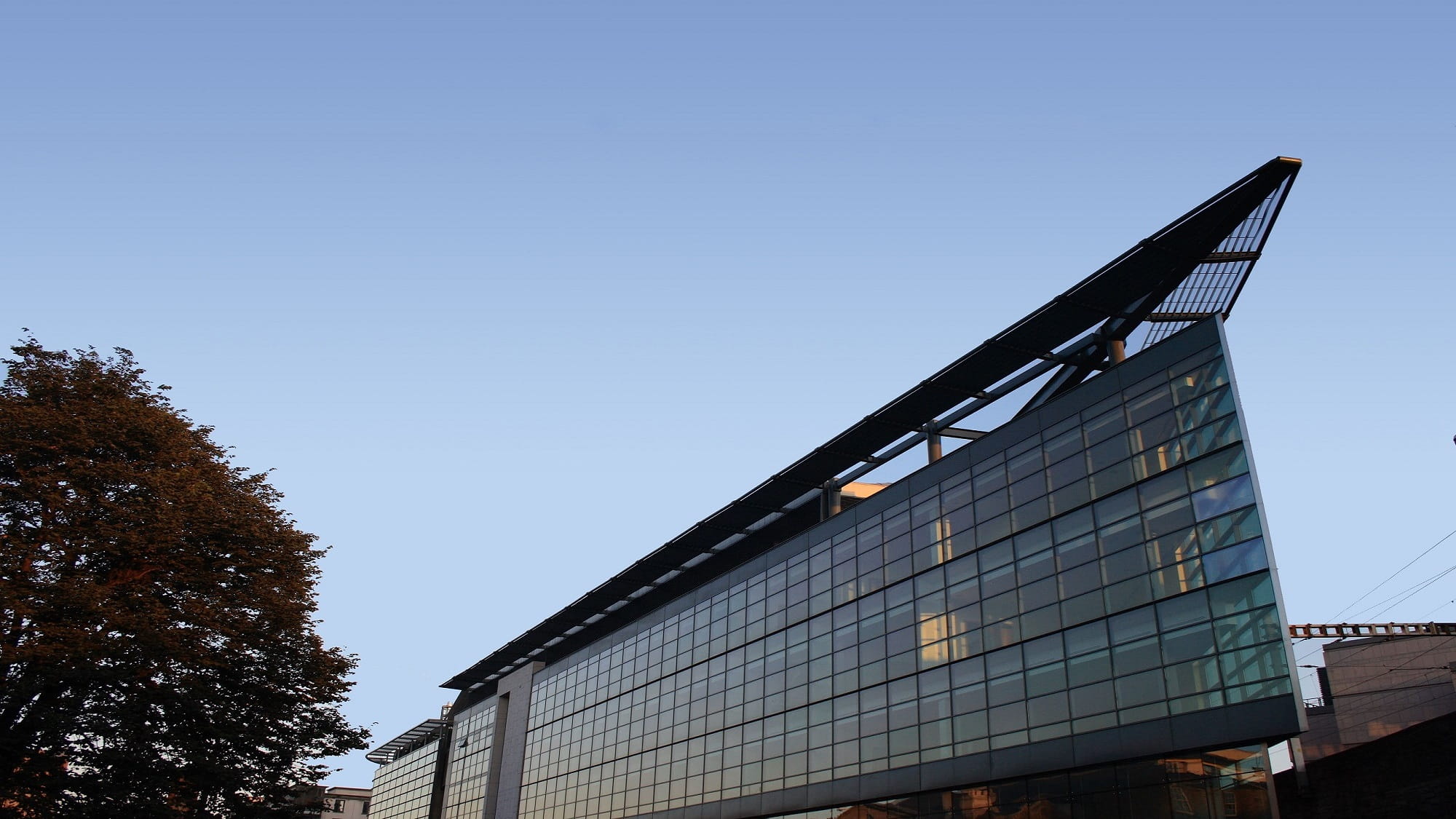 External view of the CRANN Centre at Trinity College Dublin.