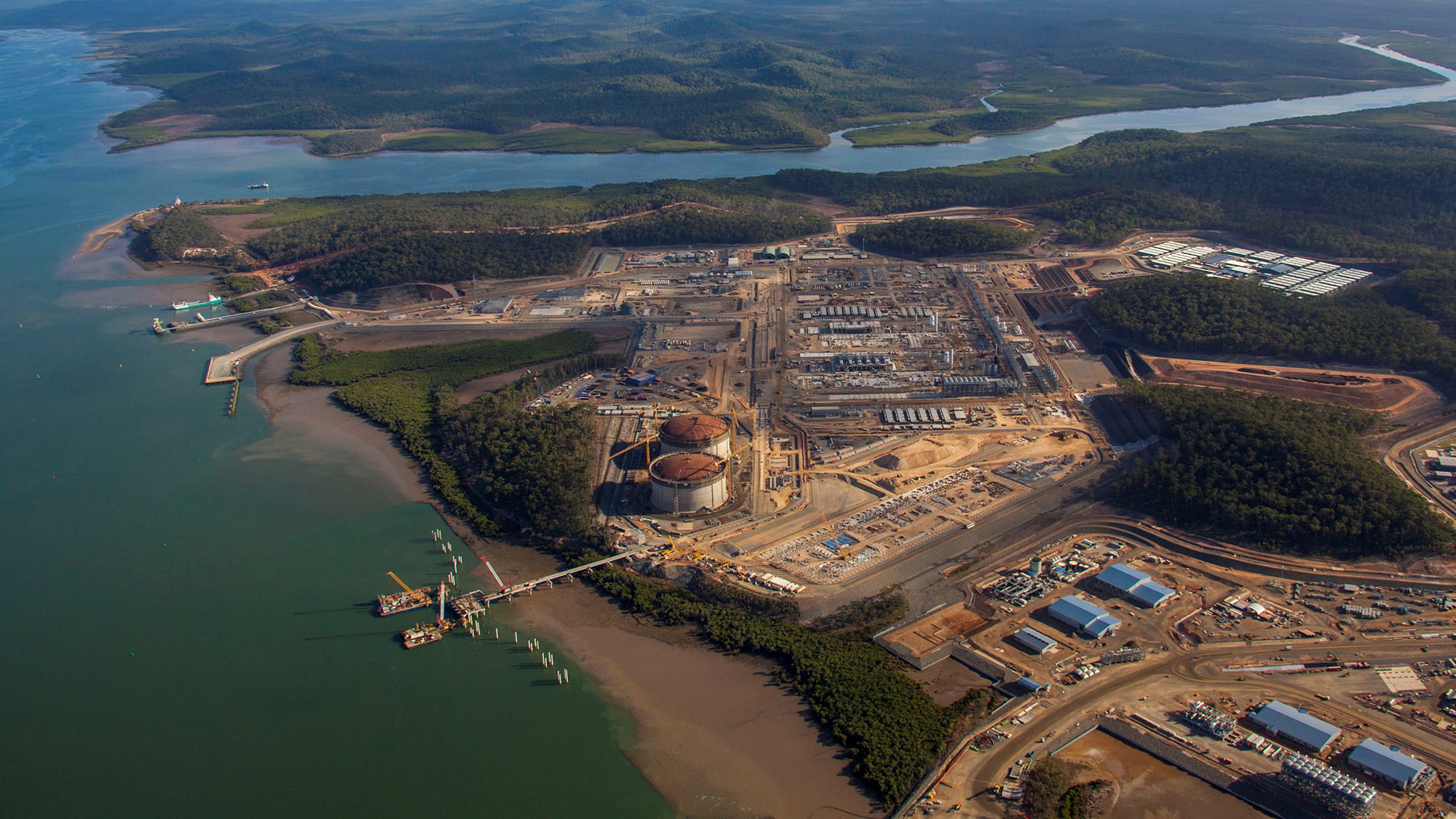 APLNG Project on Curtis Island (c) Bechtel