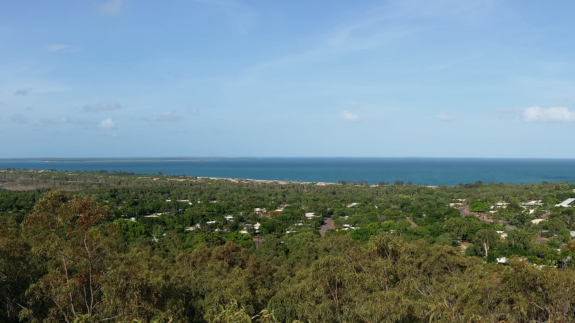 Aerial view of housing assets at Nhulunbuy