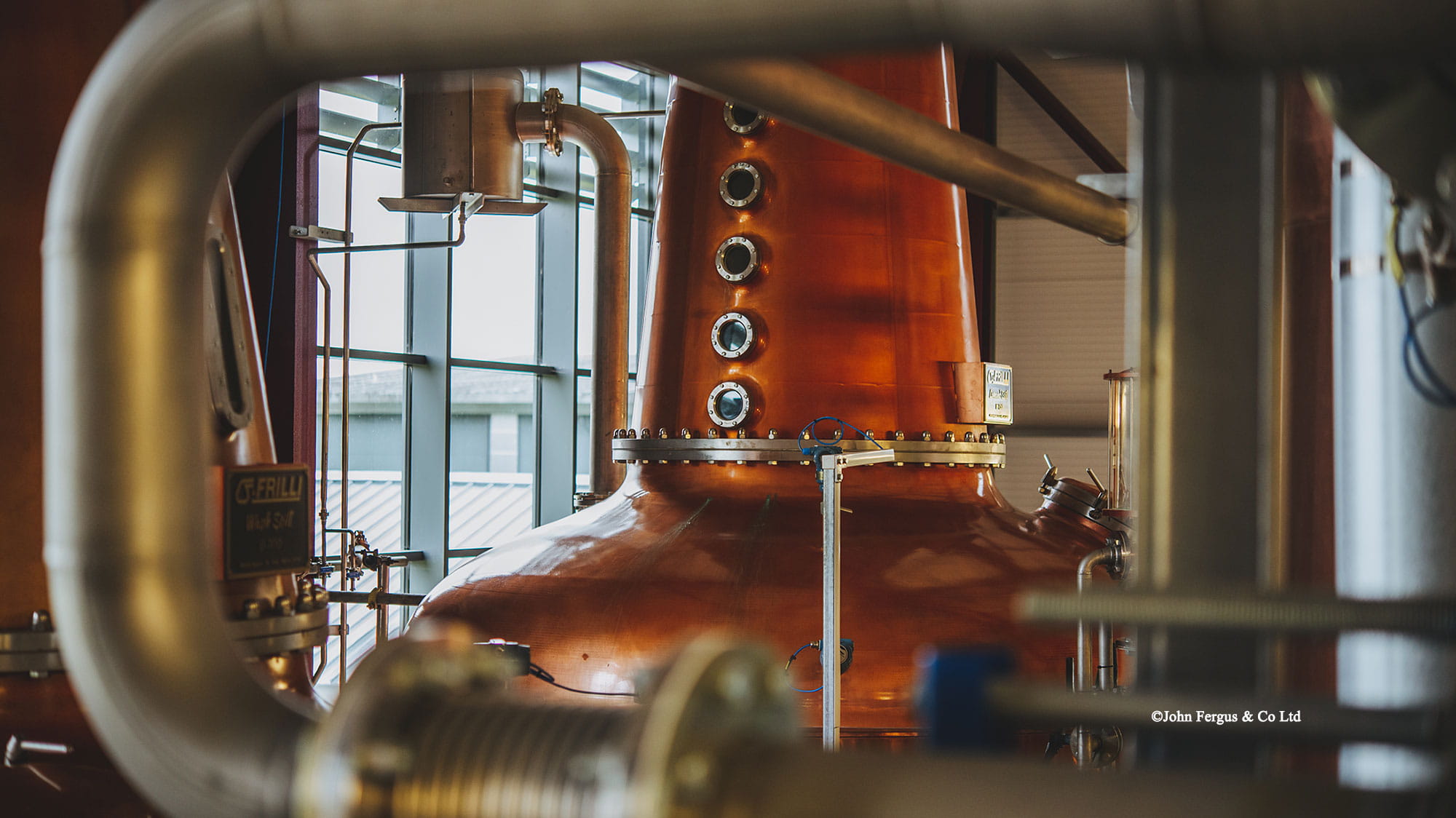 inside InchDairnie Distillery