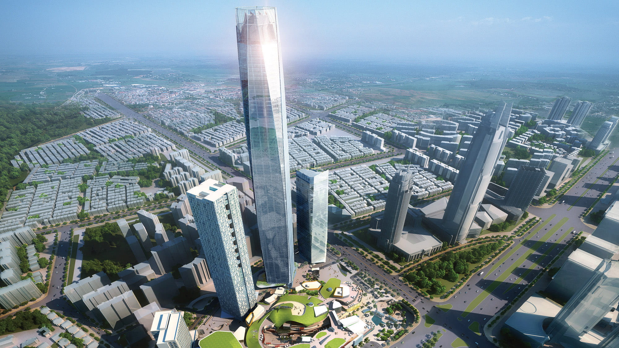 Dongguan International Trade Centre underpasses