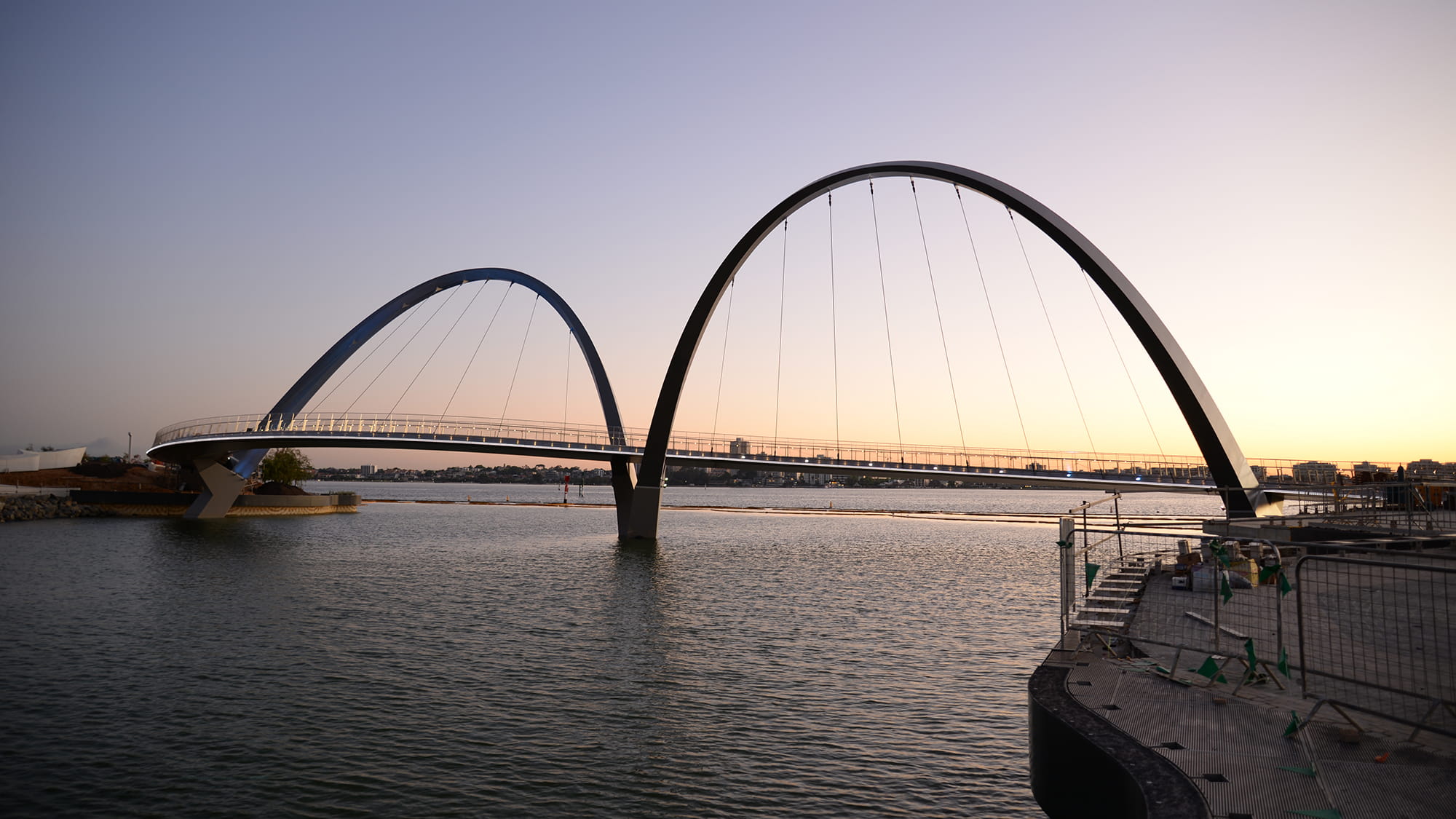 Elizabeth Quay Ped Bridge