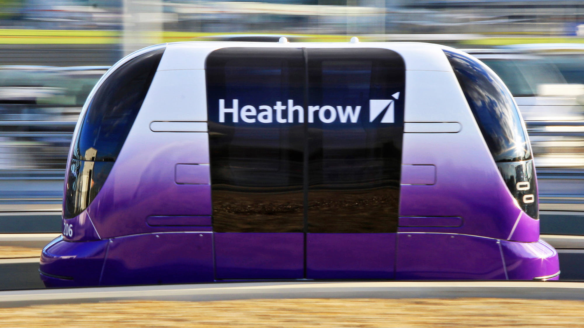 Heathrow driverless pods