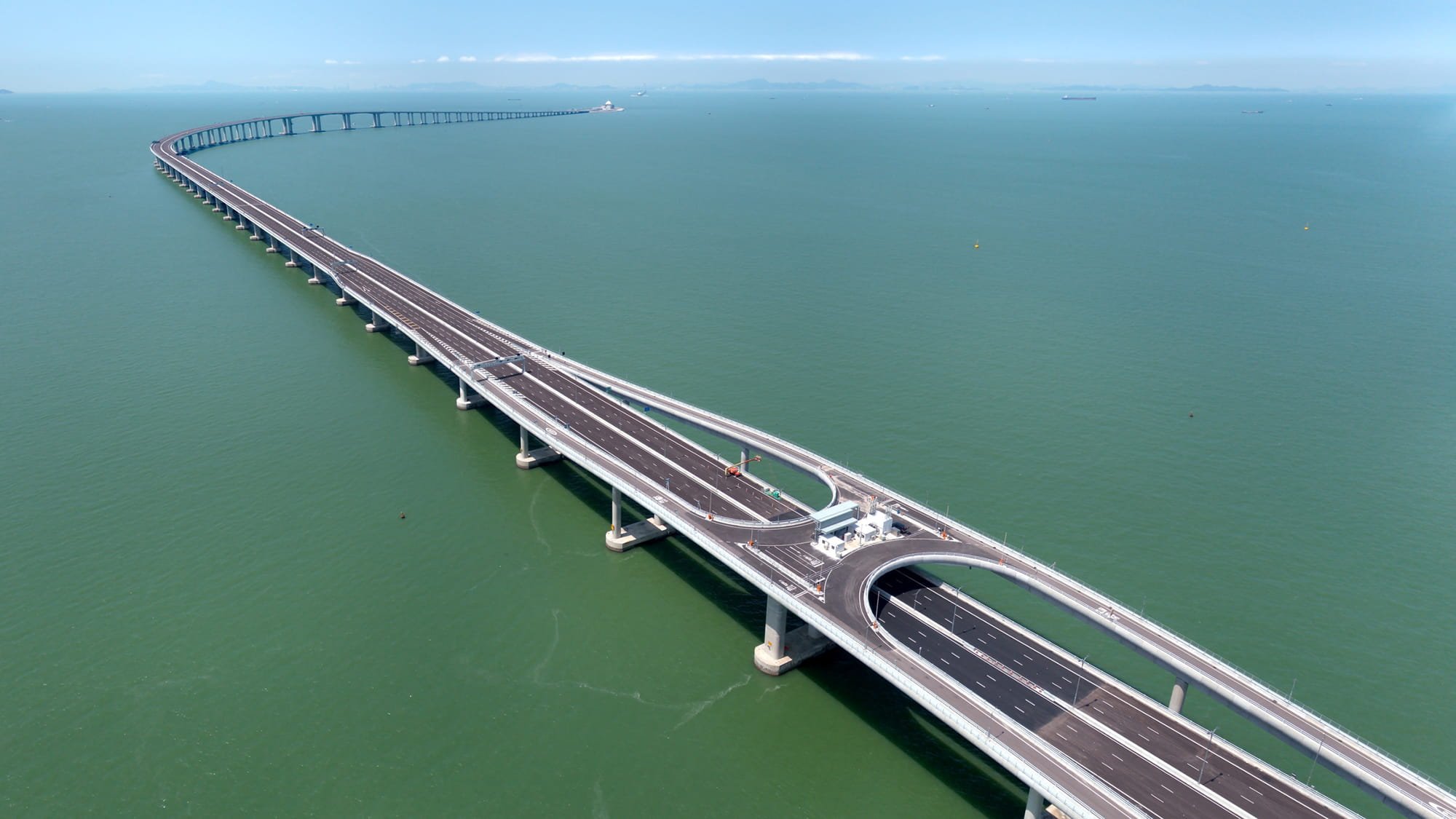 Hong Kong-Zhuhai-Macao Bridge - Hong Kong Link Road  (c) Marcel Lam Photography