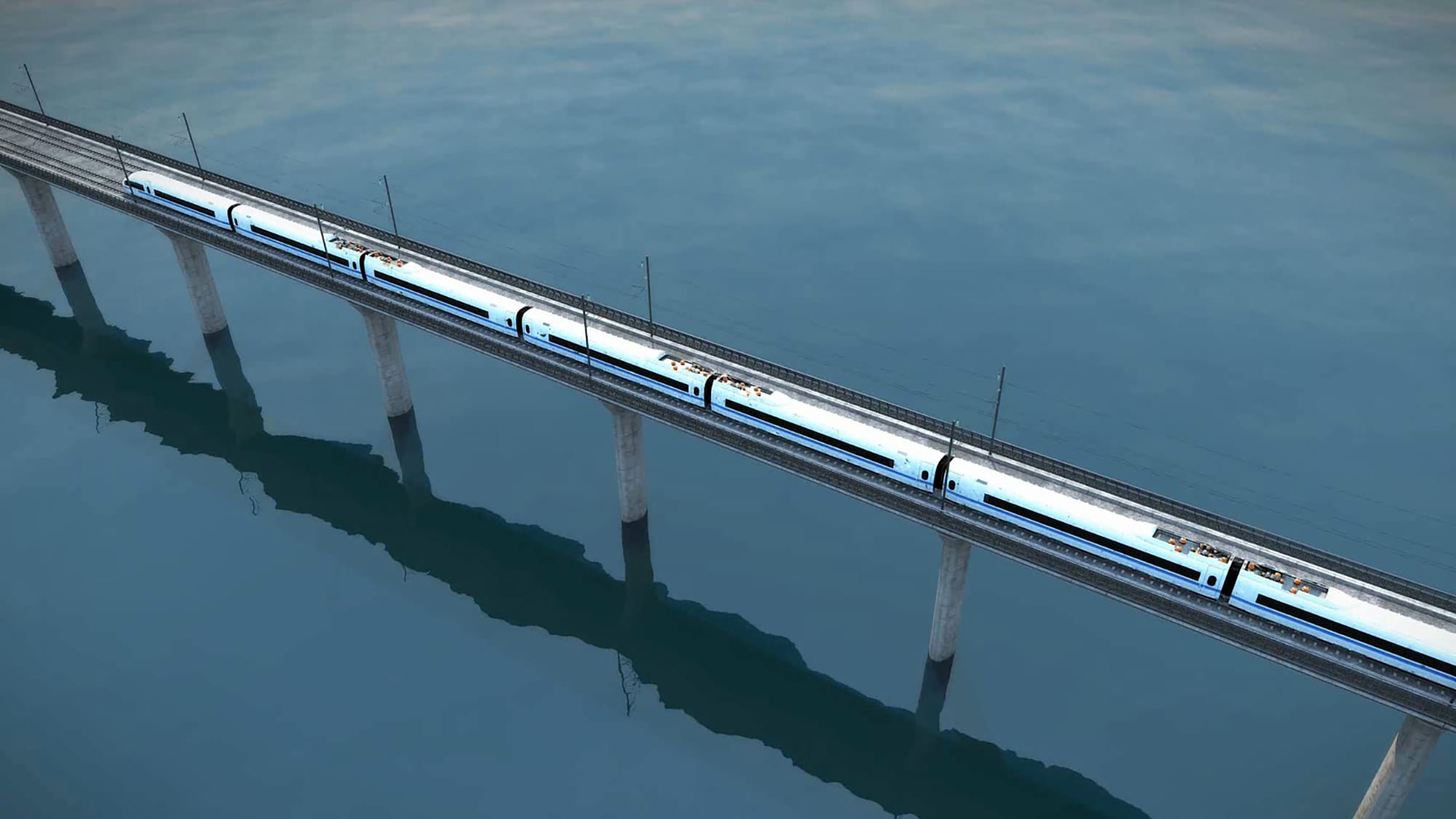 HS2 engineering study render
