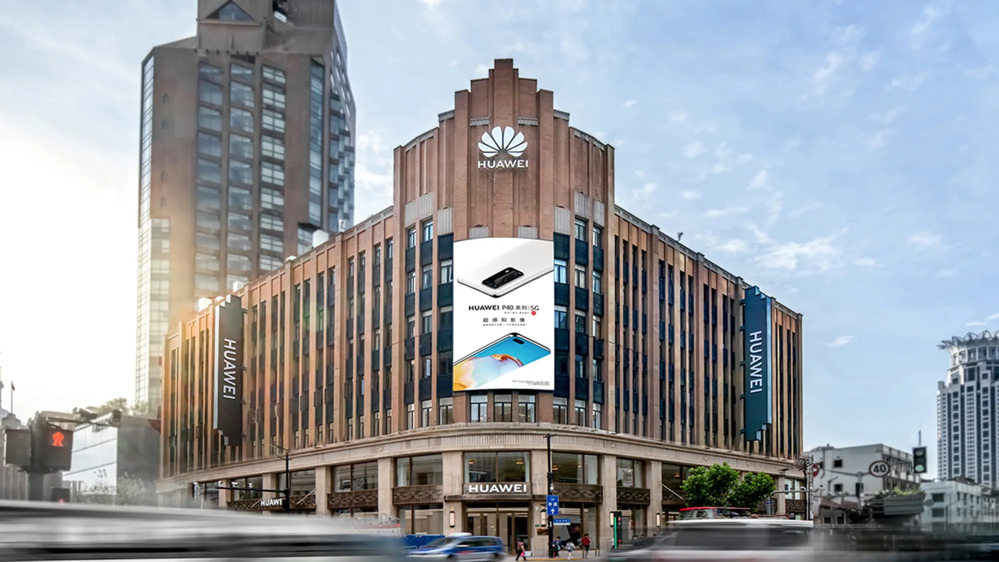 Huawei Shanghai flagship store, Shanghai (c) Huawei