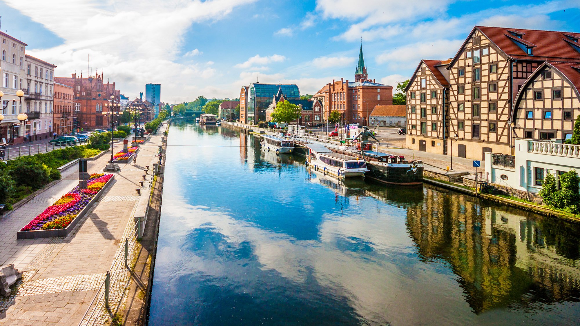 Flood analysis for Bydgoszcz