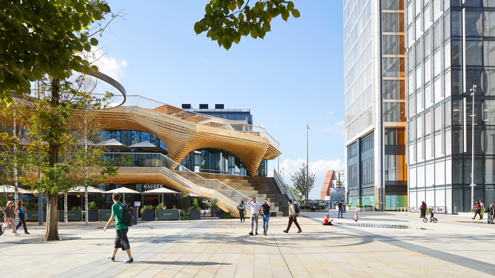 IQL Pavilion  courtyard 