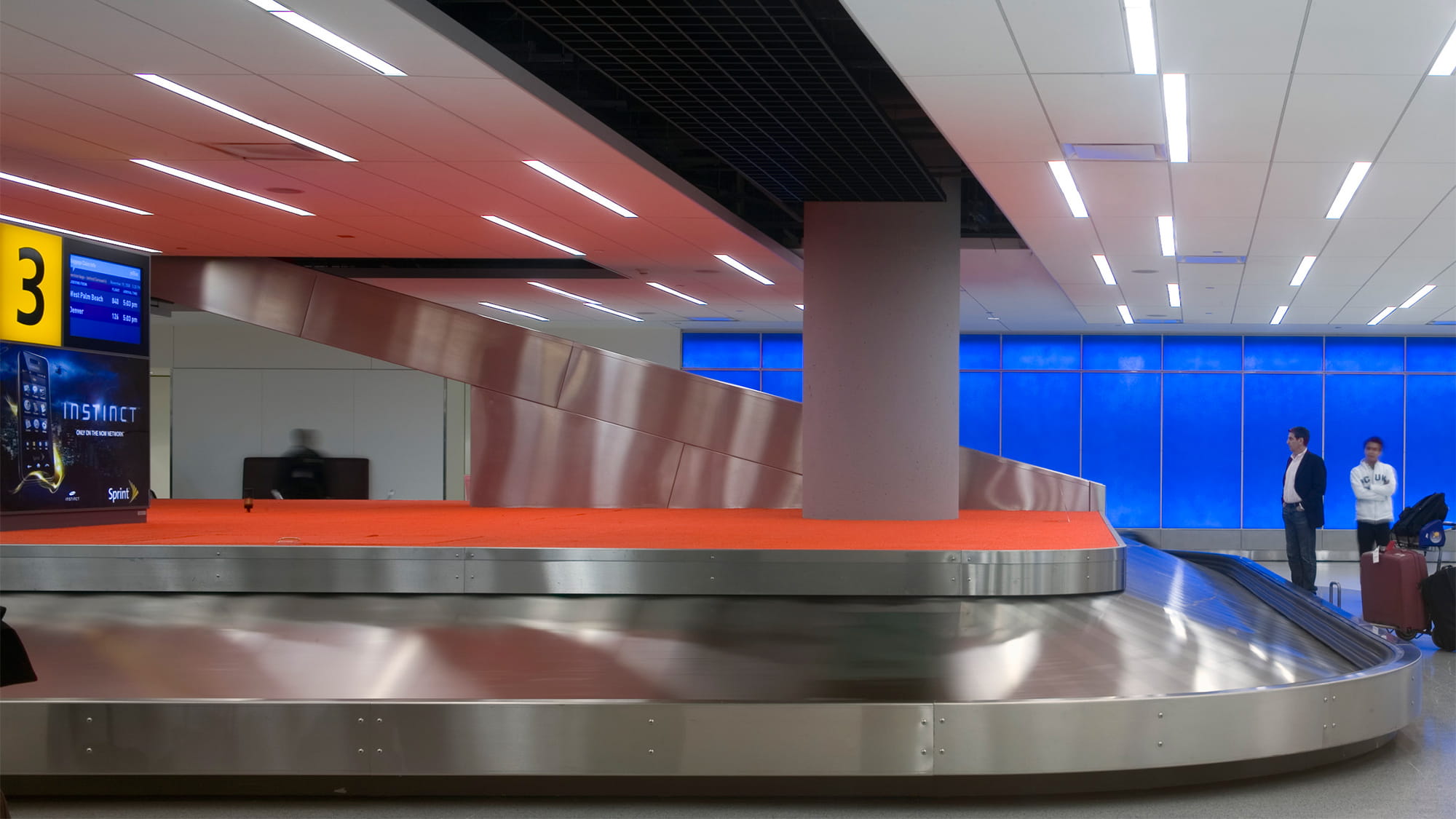 Baggage claim at JetBlue terminal 5