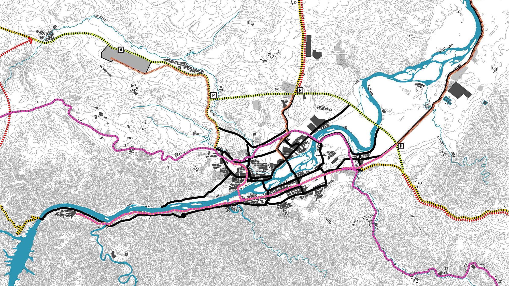 Krasnoyarsk Transport plan