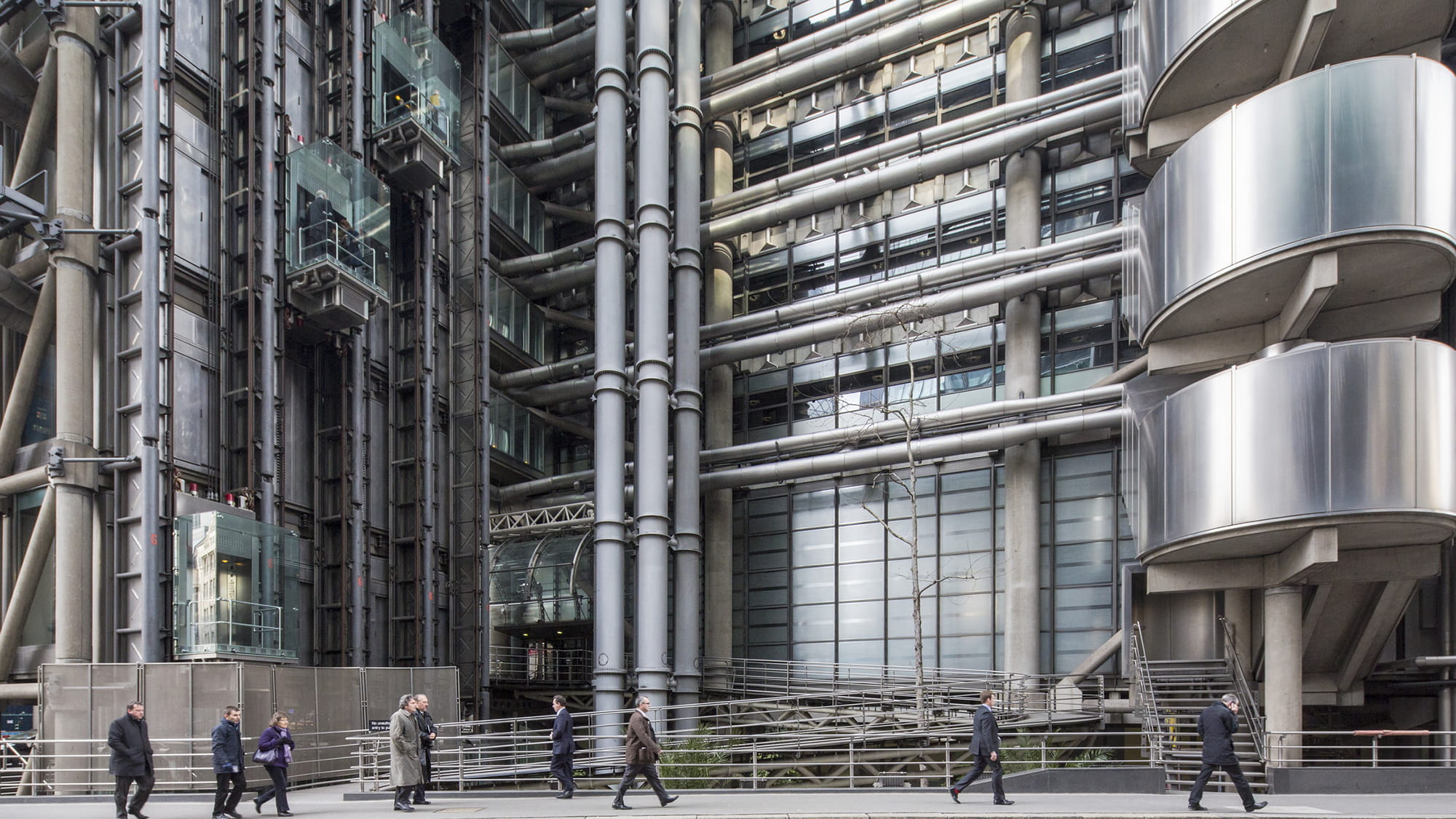 Exterior view of Lloyd's HQ in London. Credit: Thomas Graham