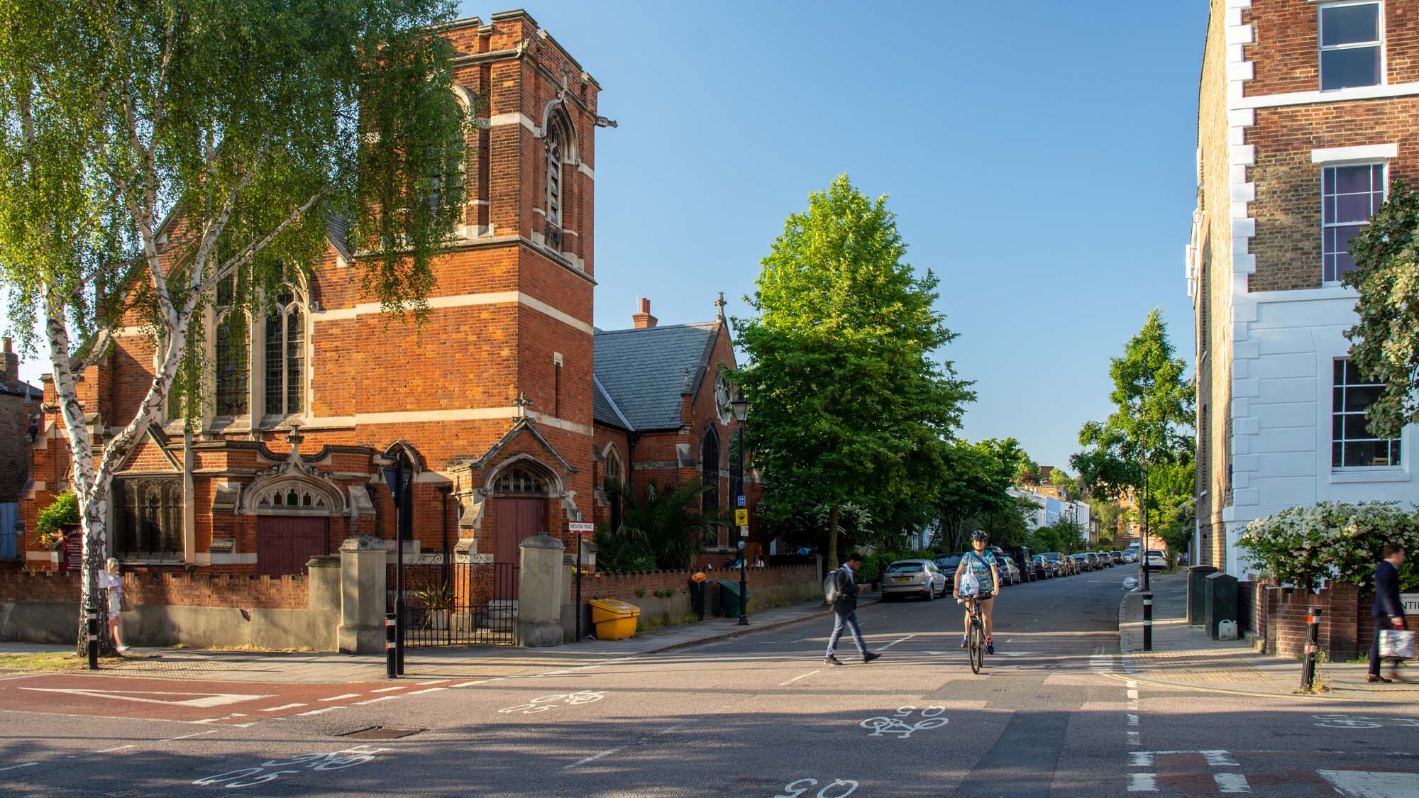 Image of a street in Lambeth.