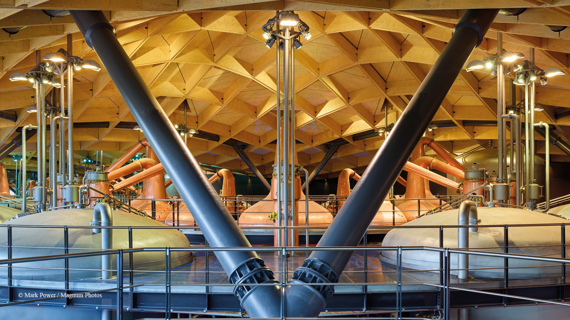 The Macallan Distillery. Credit Mark Power and Magnum Photos