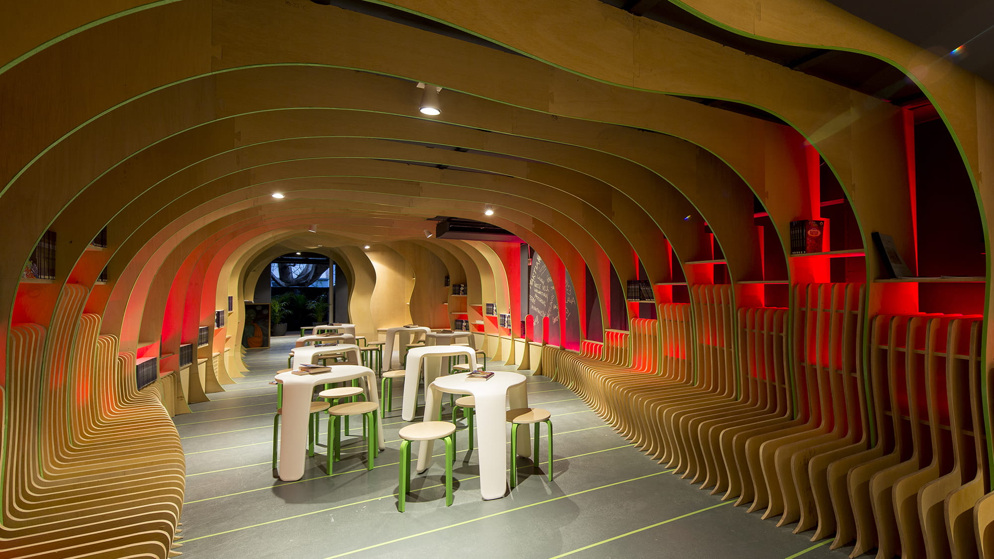 Inside of Martian Embassy 