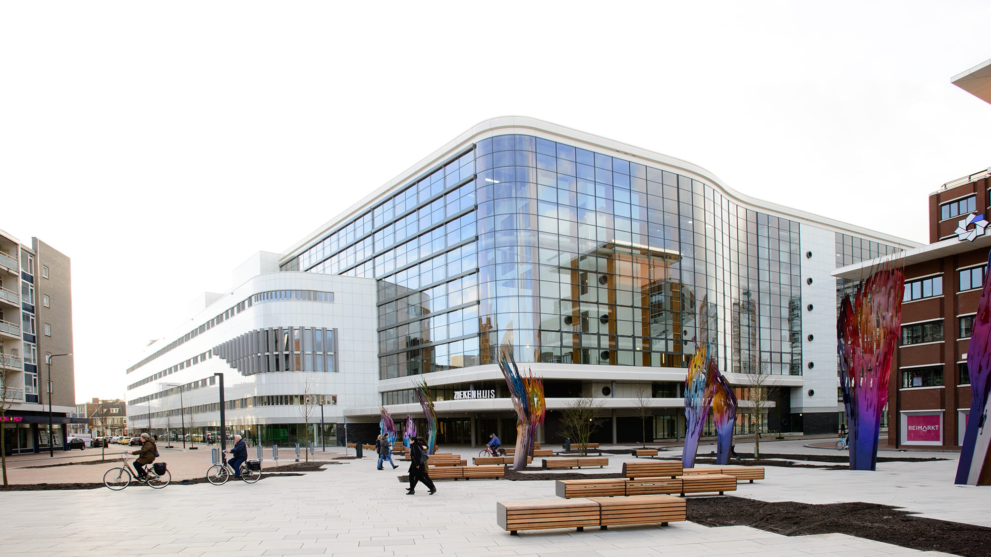 Front view of the hospital. Credit: MST