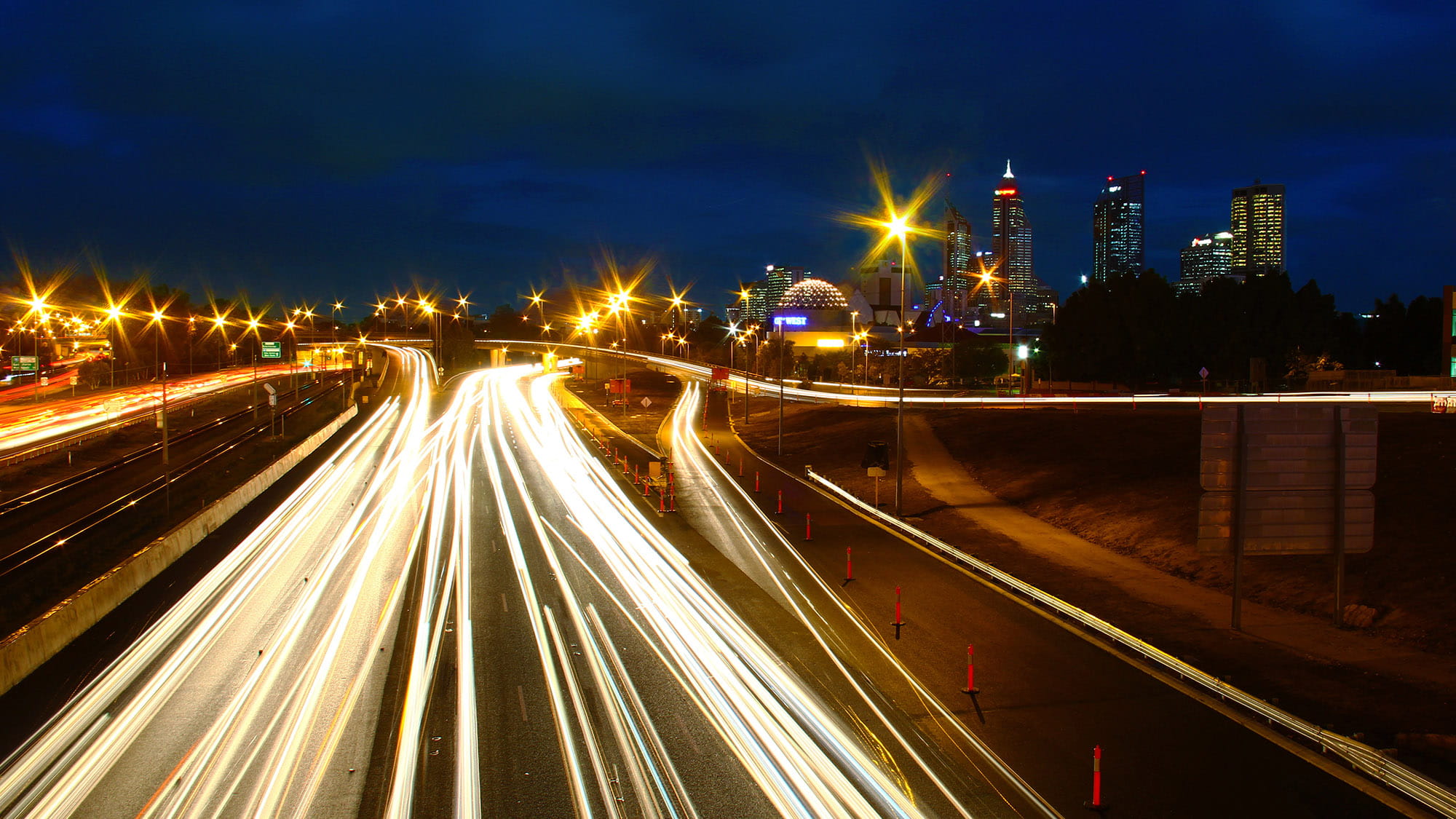 Fast speed freeway