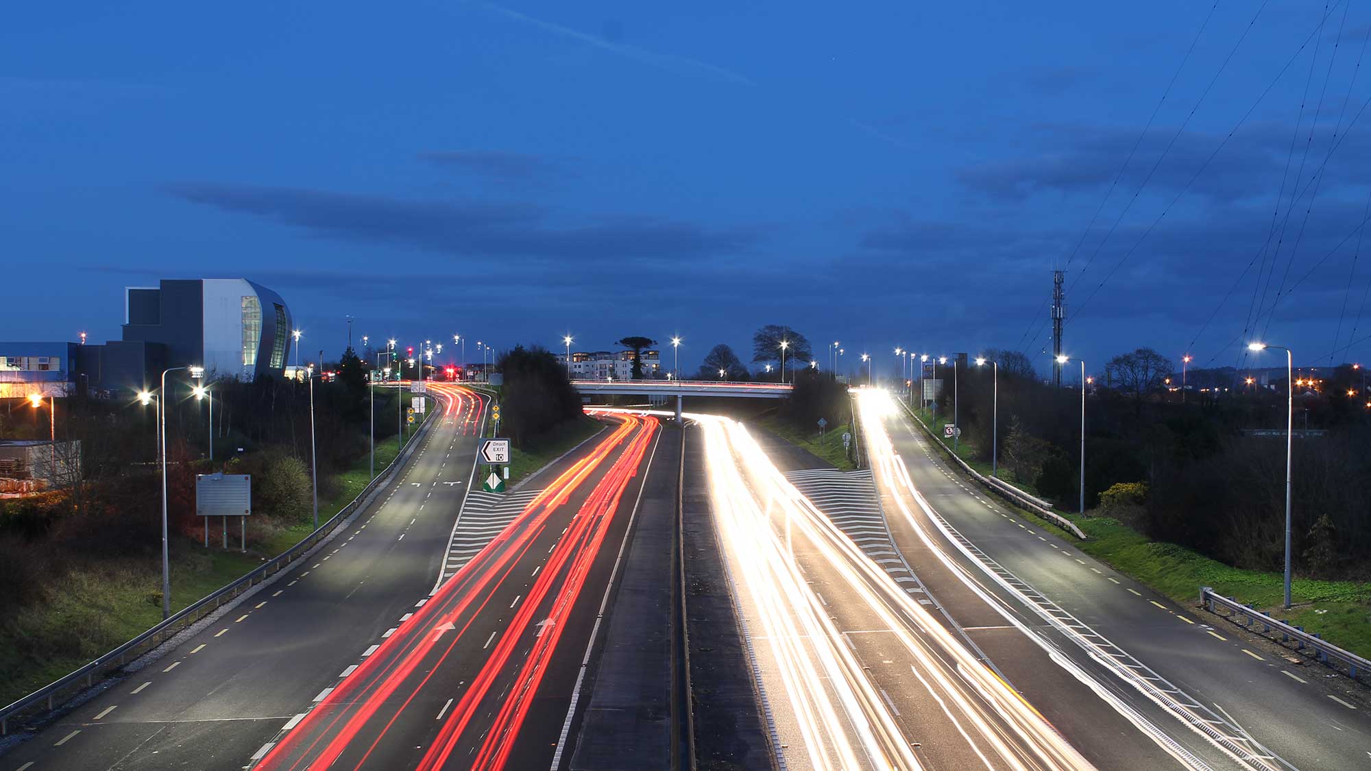Lighting at Mahon, Cork