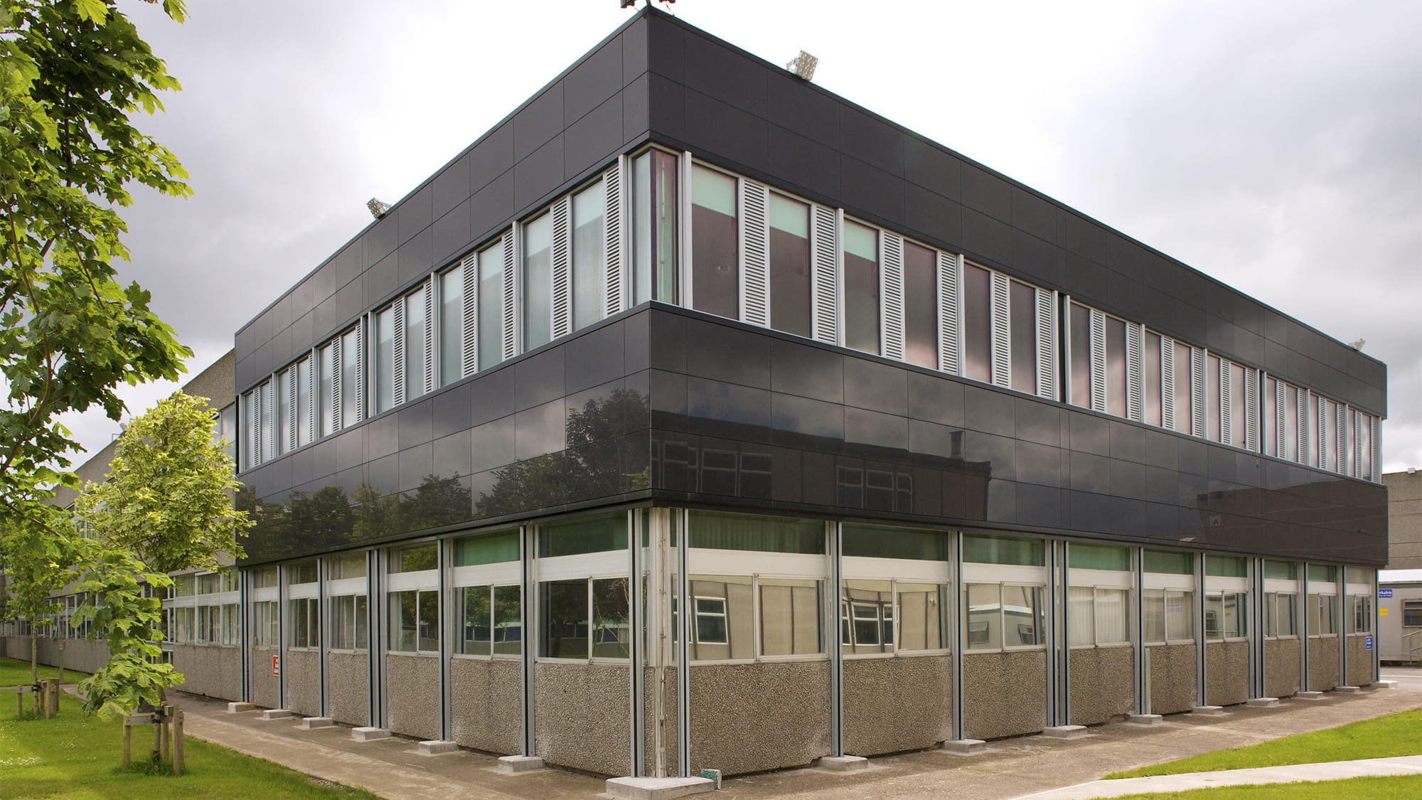 National Sustainable Building Energy Test Bed is the first microgrid research test bed in Ireland. Photo: F22 photography