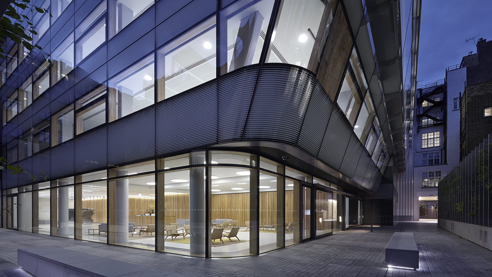 A creative reconfiguration of a series of existing buildings on Regent Street and New Burlington Street to form one new office building.