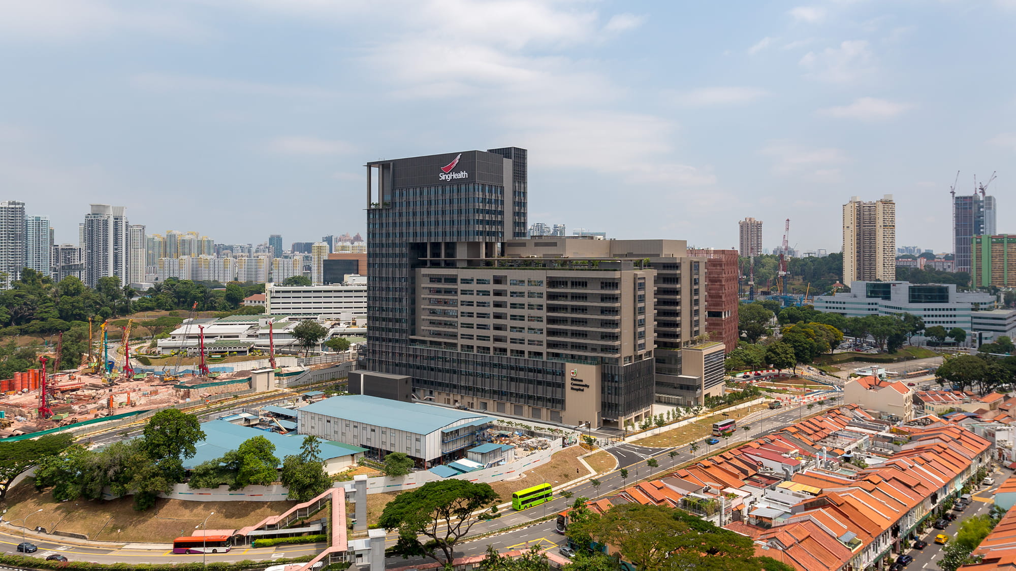 Outram Community Hospital in the daytime